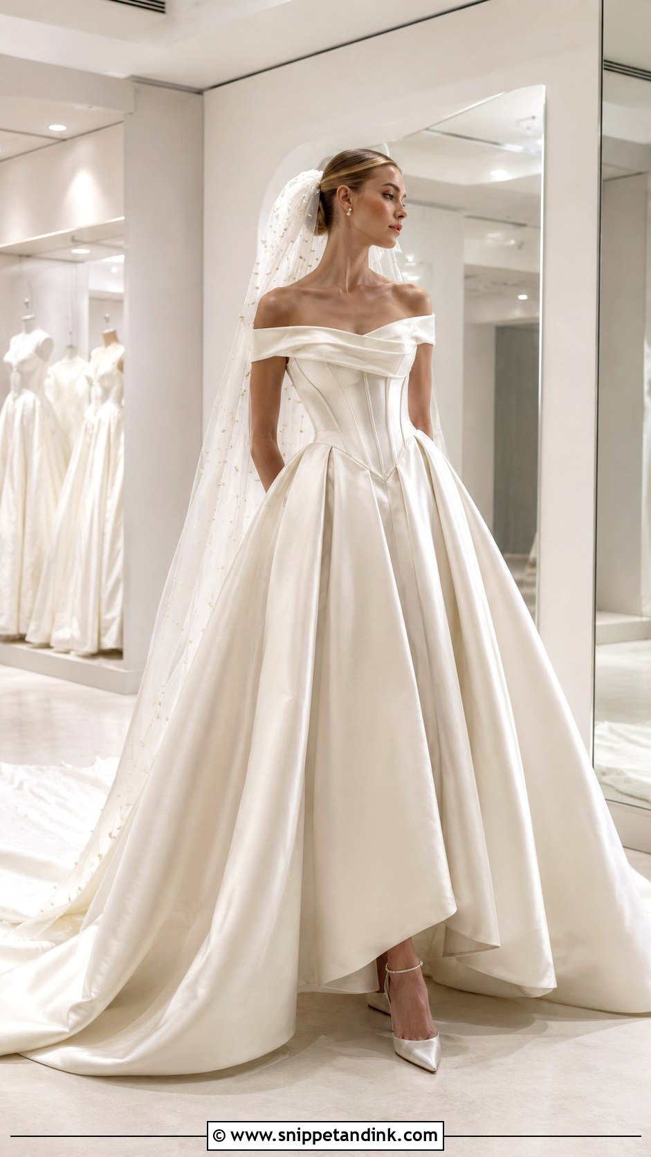 Vivienne Westwood Pearl Ballgown Wedding Dress - Snippet and Ink - 25 Vivienne Westwood Wedding Dress Ballgown Ideas