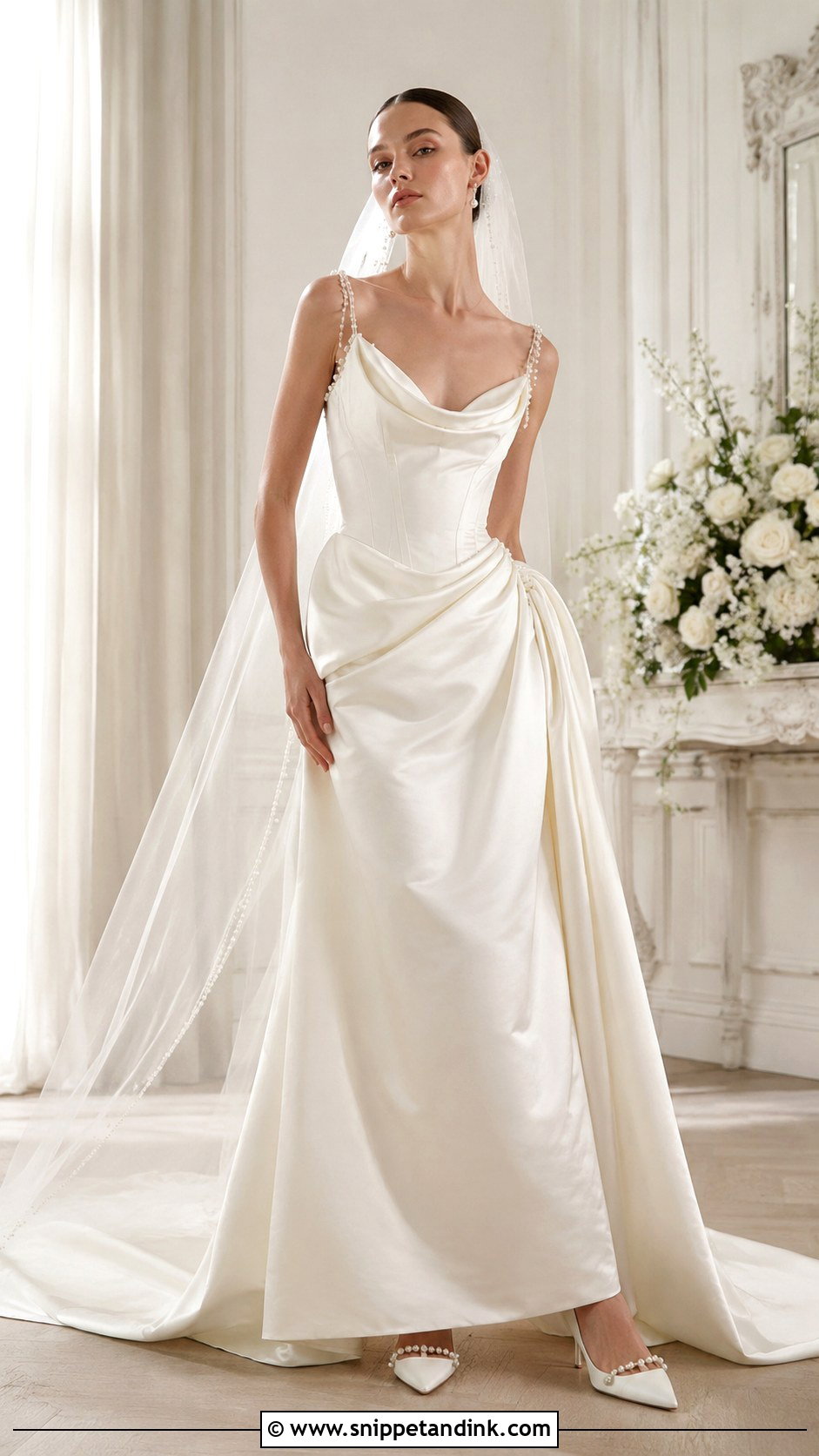 Vivienne Westwood Pearl Bridal Dress - Snippet and Ink - 25 Vivienne Westwood Bridal Couture Ideas