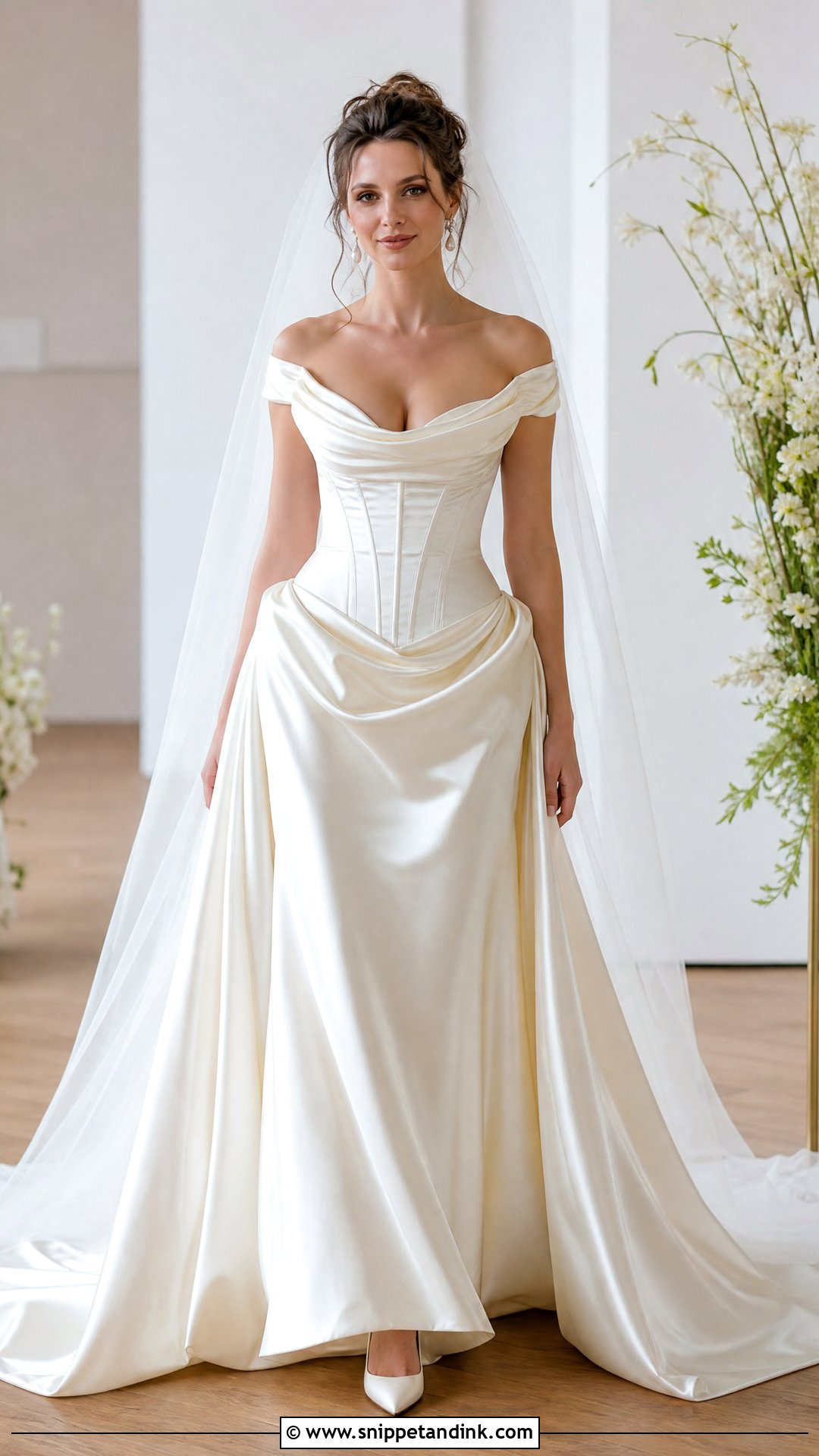 Vivienne Westwood Pearl Satin Wedding Dress - Snippet and Ink - 20 Vivien Westwood Wedding Dress Aesthetic Ideas