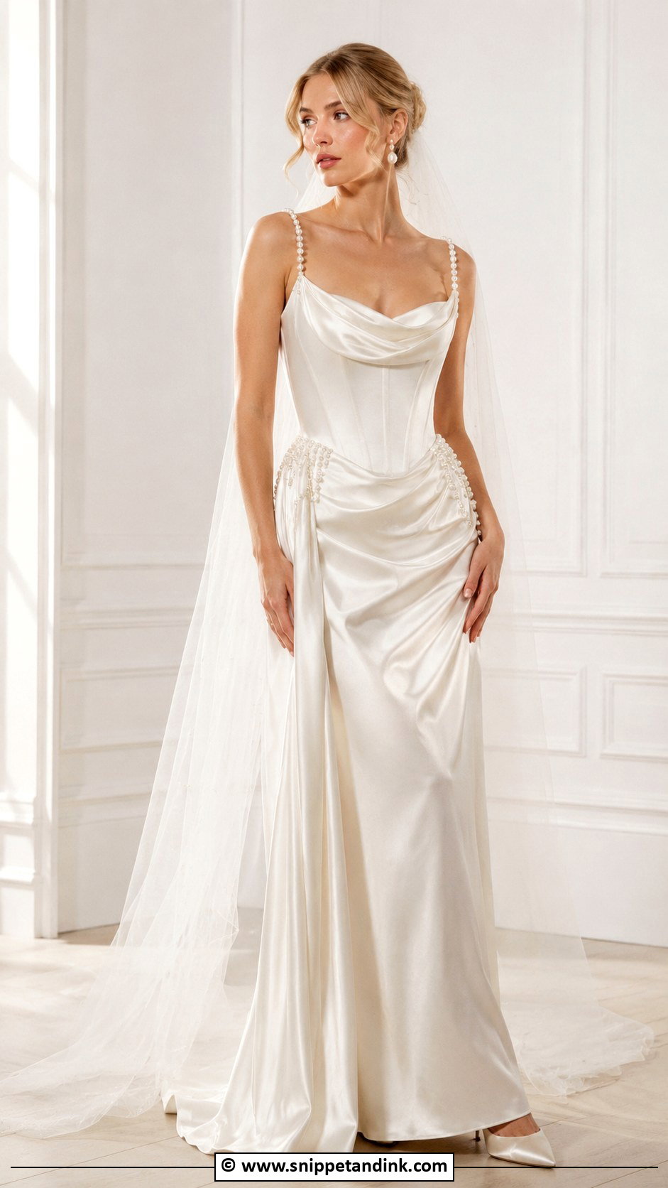 Vivienne Westwood Pearl Wedding Dress - Snippet and Ink - 35 Vivienne Westwood Wedding Dress Ideas