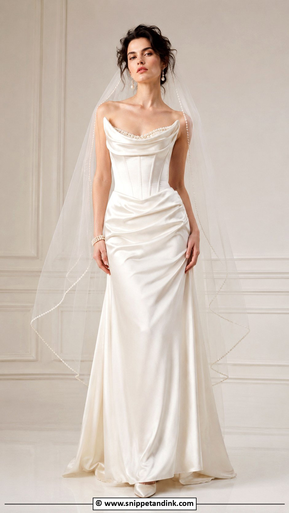 Vivienne Westwood Pearl Wedding Dress - Snippet and Ink - 25 Vintage Vivienne Westwood Wedding Dress Ideas