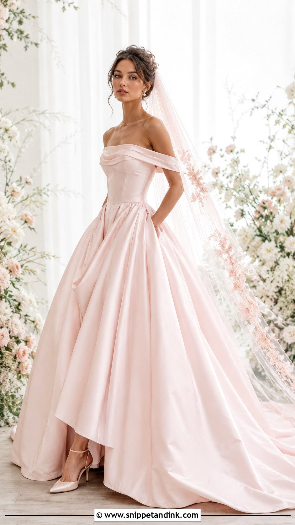 Vivienne Westwood Pink Ballgown Wedding Dress - Snippet and Ink - 25 Vivienne Westwood Wedding Dress Ballgown Ideas