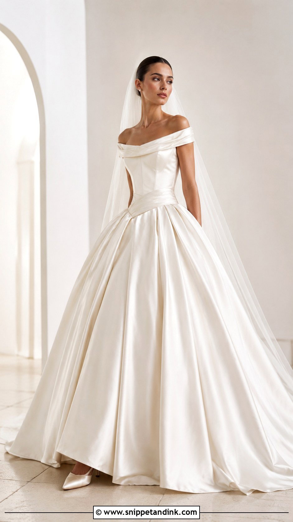 Vivienne Westwood Pleated Ballgown Wedding Dress - Snippet and Ink - 25 Vivienne Westwood Wedding Dress Ballgown Ideas