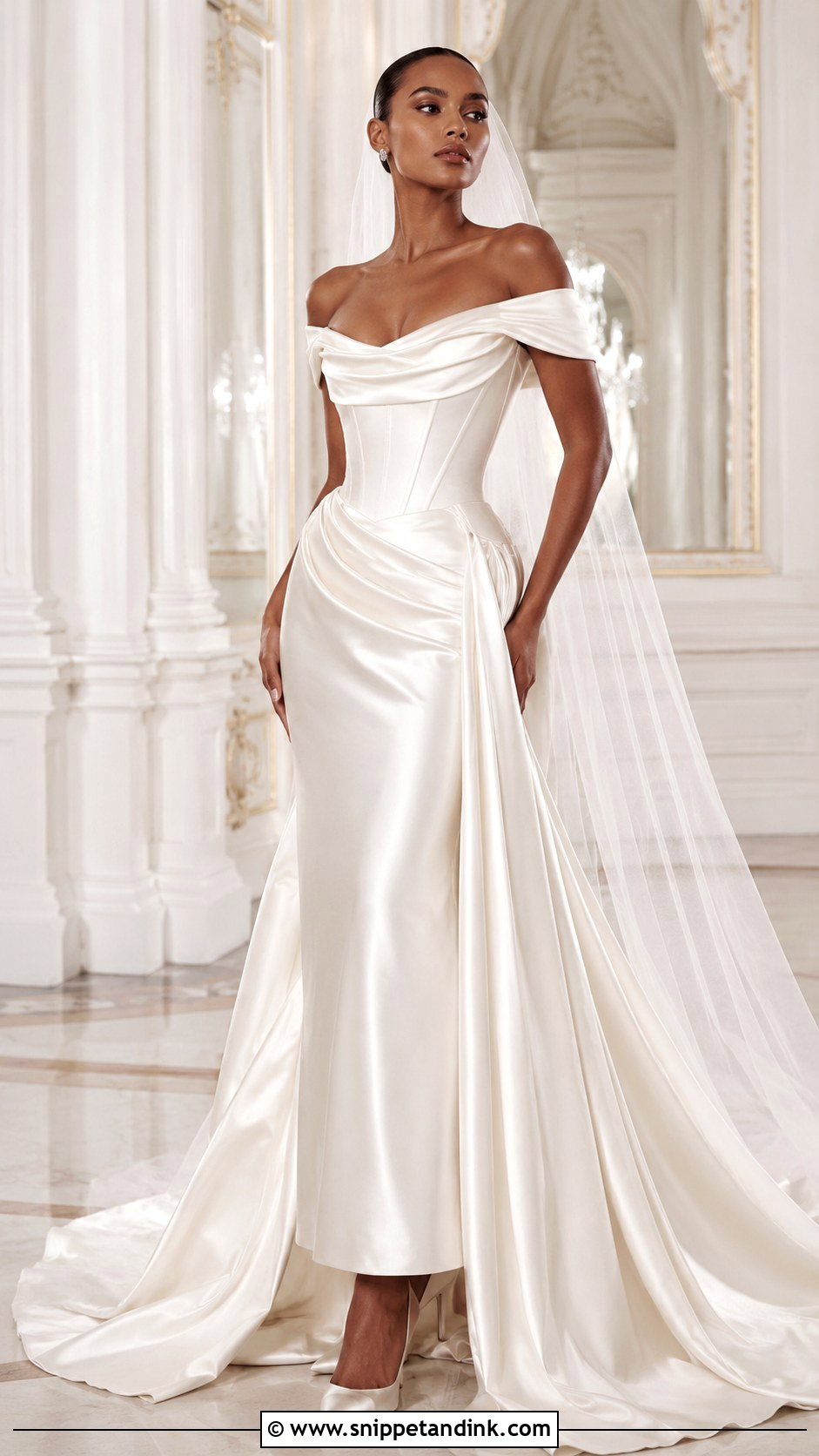 Vivienne Westwood Satin Wedding Dress - Snippet and Ink - 25 Viviane Westwood Wedding Dresses