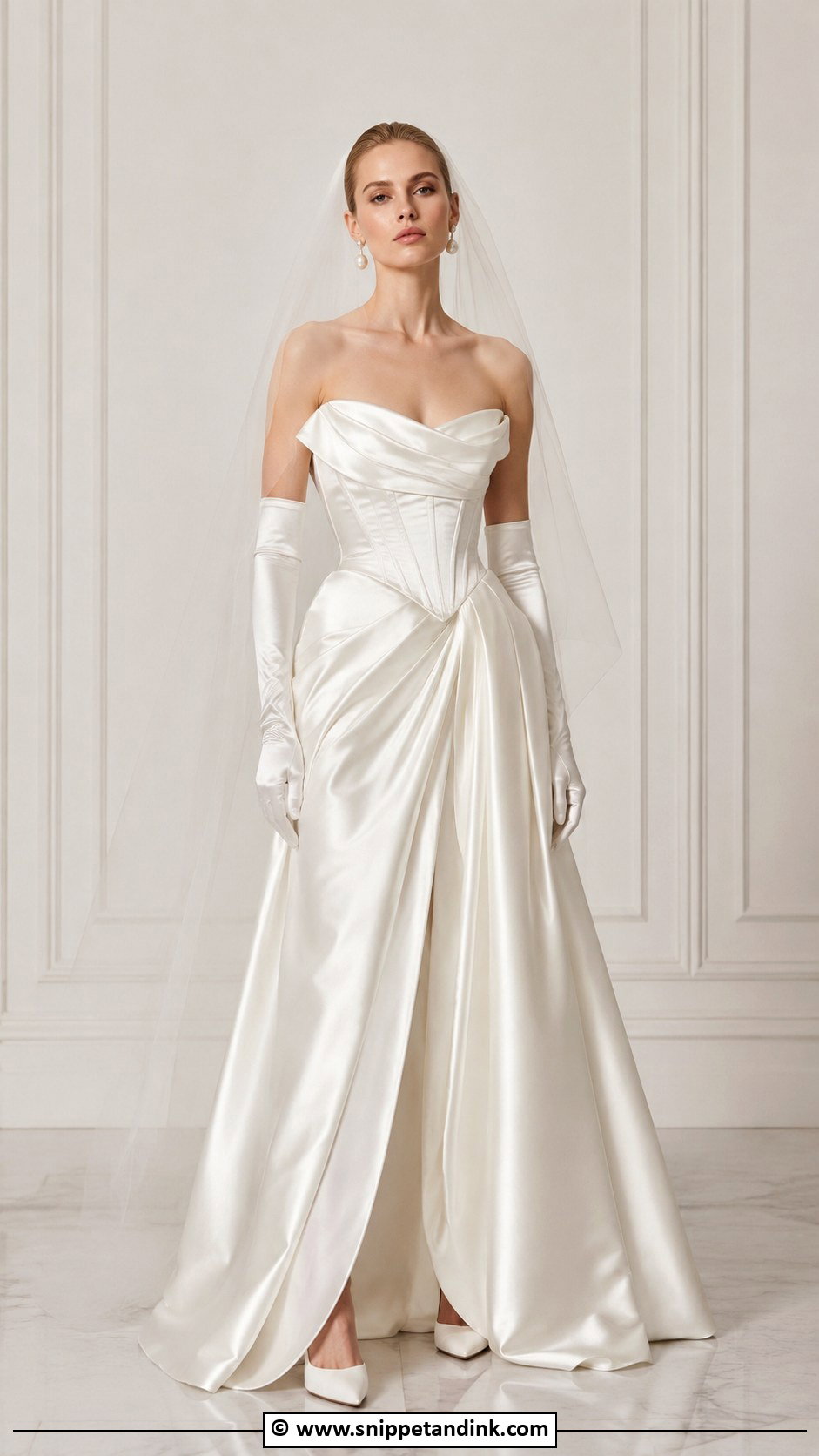 Vivienne Westwood Strapless Wedding Dress - Snippet and Ink - 35 Vivienne Westwood Wedding Dress Ideas