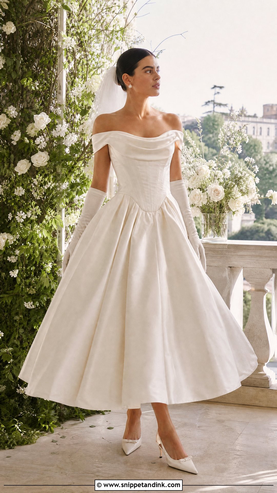 Vivienne Westwood Tea Length Wedding Dress - Snippet and Ink - 20 Vivviene Westwood Wedding Dress Ideas