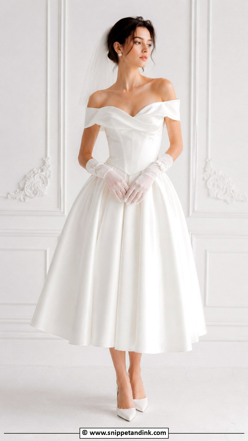 Vivienne Westwood Tea Length Wedding Dress - Snippet and Ink - 25 Vintage Vivienne Westwood Wedding Dress Ideas