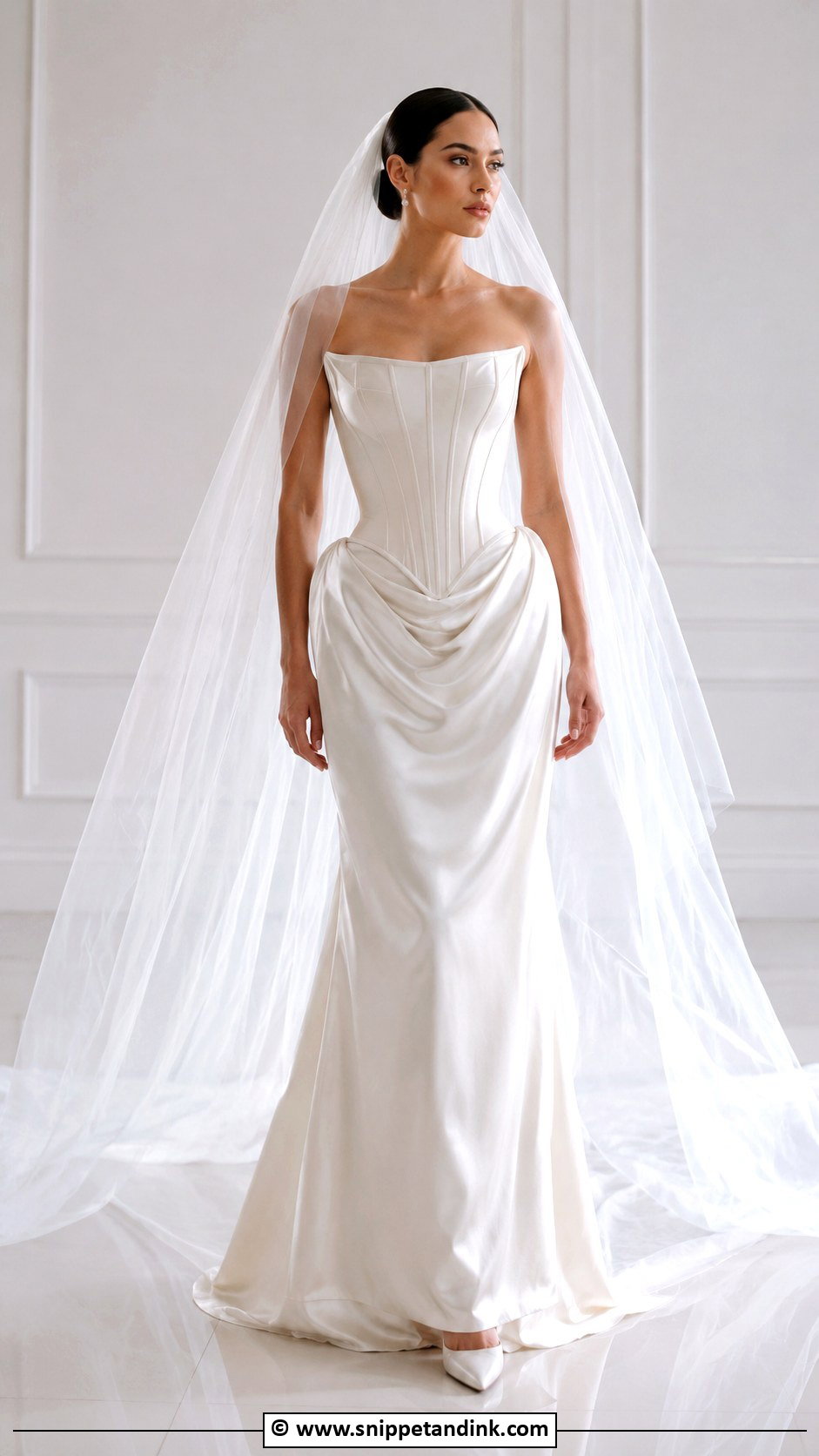 Vivienne Westwood Veil Wedding Dress - Snippet and Ink - 35 Vivienne Westwood Wedding Dress Ideas