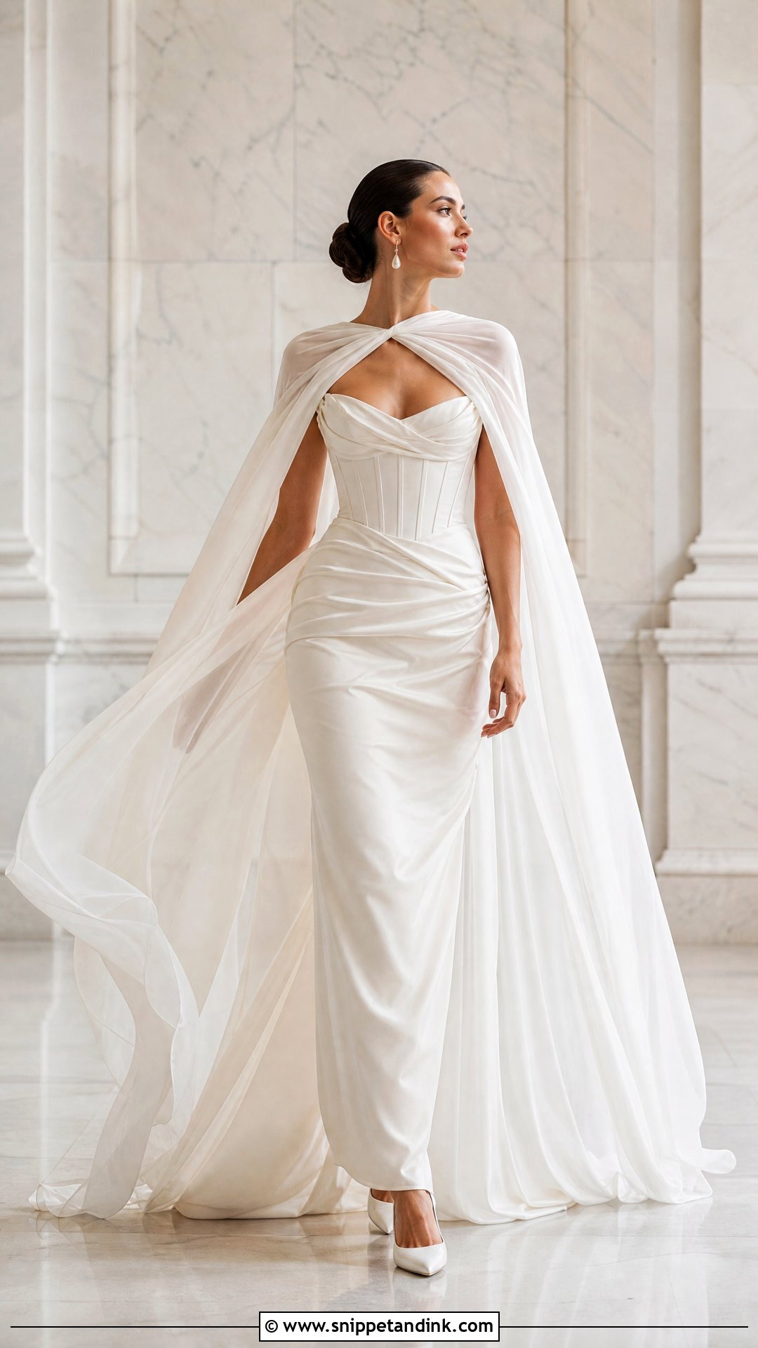 Vivienne Westwood Wedding Dress With Cape - Snippet and Ink - 20 Vivviene Westwood Wedding Dress Ideas