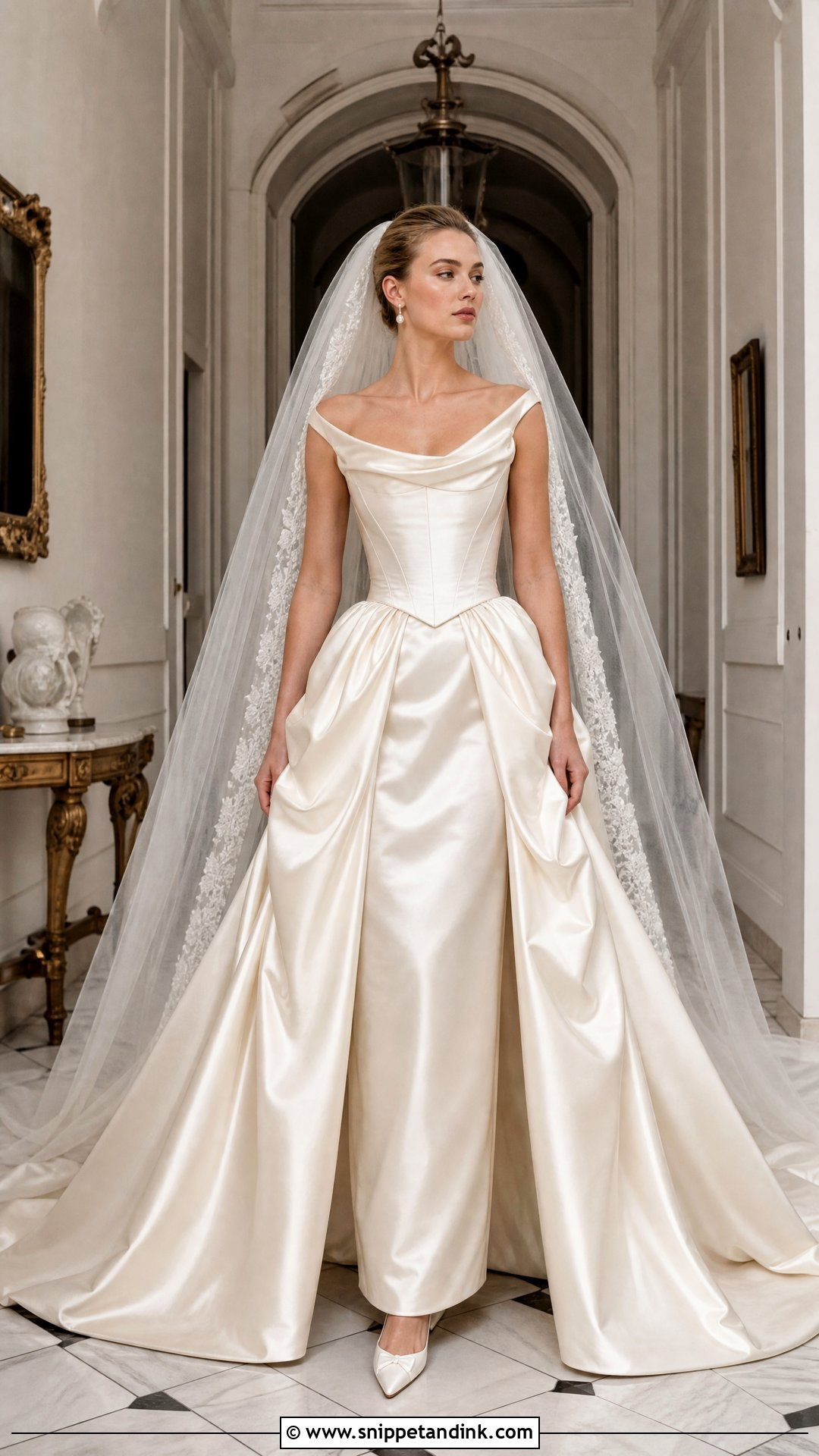Vivienne Westwood Wedding Dress With Overskirt - Snippet and Ink - 20 Vivviene Westwood Wedding Dress Ideas