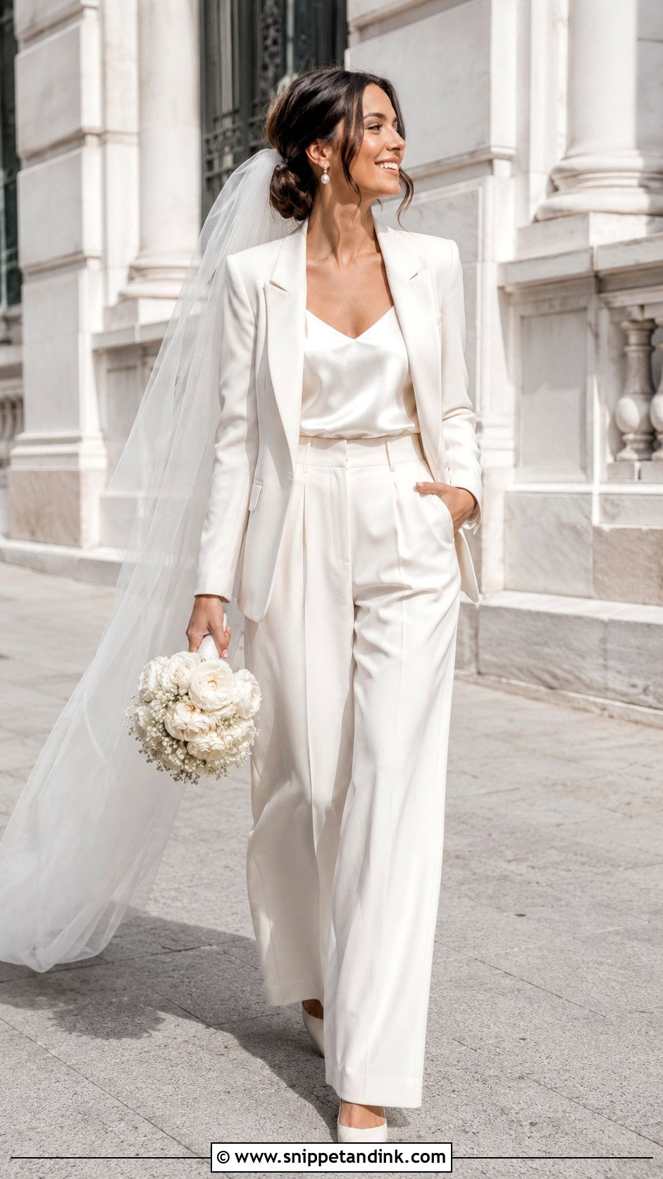 Vogue Bridal Suit Wedding Dress - Snippet and Ink - 30 Vogue Wedding Dresses