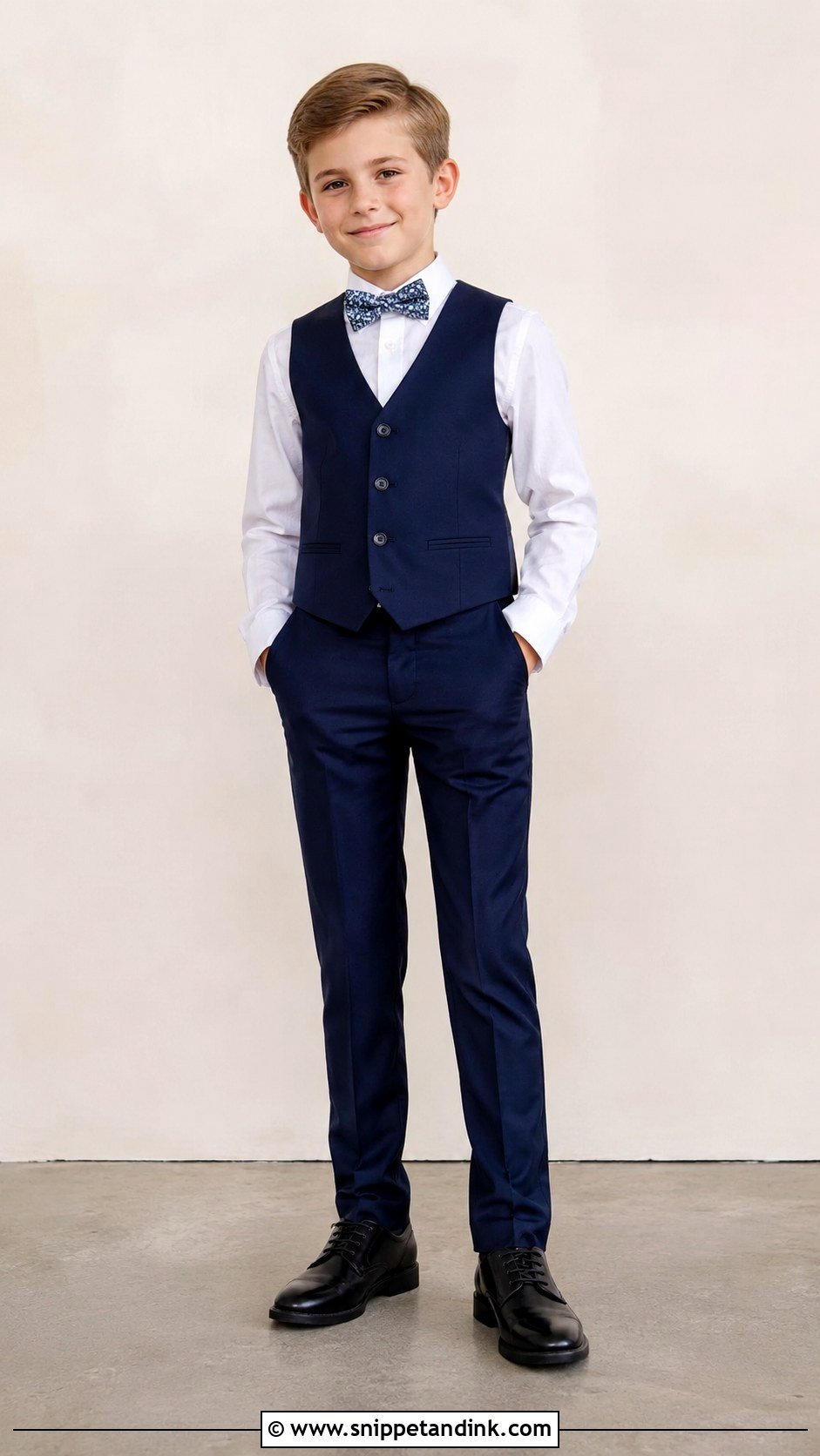 Waistcoat Boys Wedding Outfit - Snippet and Ink - 25 Kids Wedding Outfits Boys