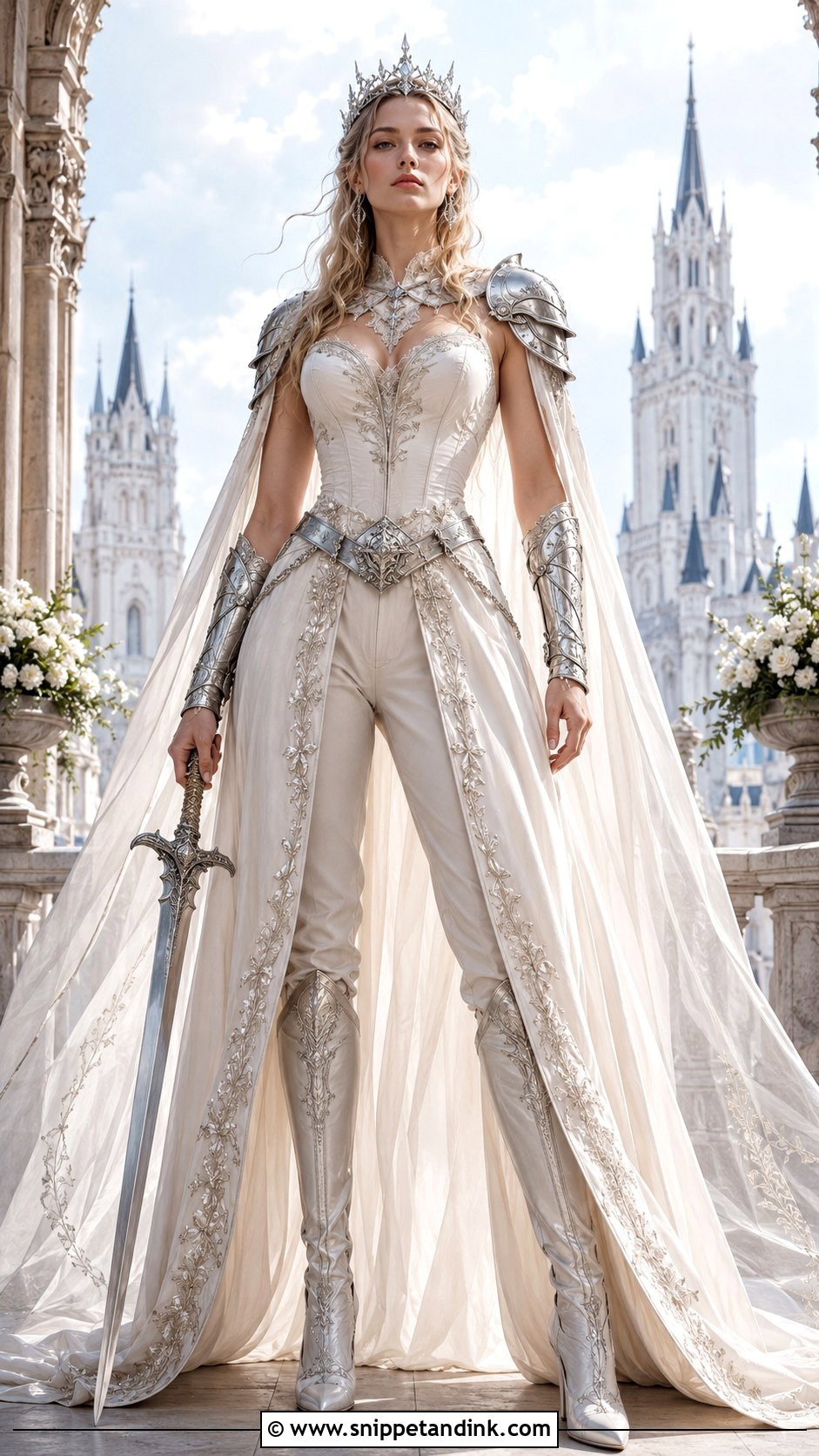 Warrior Fantasy Wedding Dress Art - Snippet and Ink - 20 Fantasy Wedding Dress Art Ideas