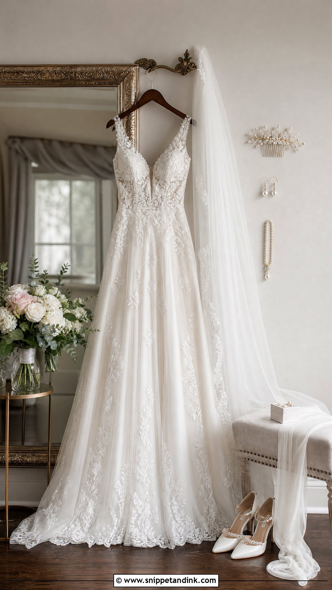 Wedding Accessories With Hanging Wedding Dress - Snippet and Ink - 20 Wedding Dress Hanging Pictures Ideas