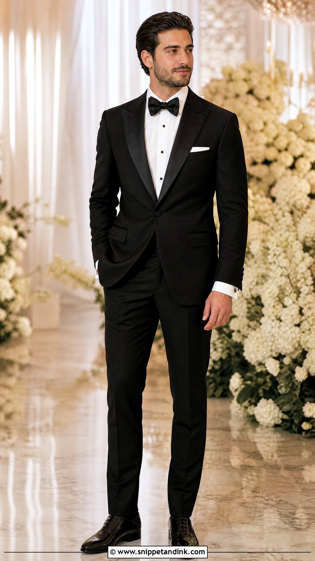 Wedding Brother Black Tuxedo Outfit - Snippet and Ink - 20 Wedding Brothers Outfit Ideas