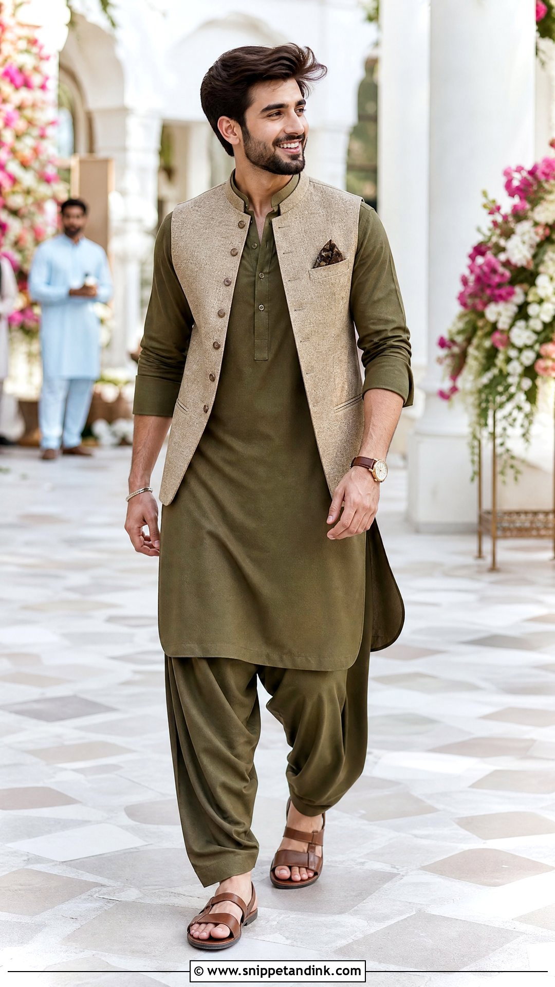Wedding Brother Pathani Suit Outfit - Snippet and Ink - 20 Wedding Brothers Outfit Ideas