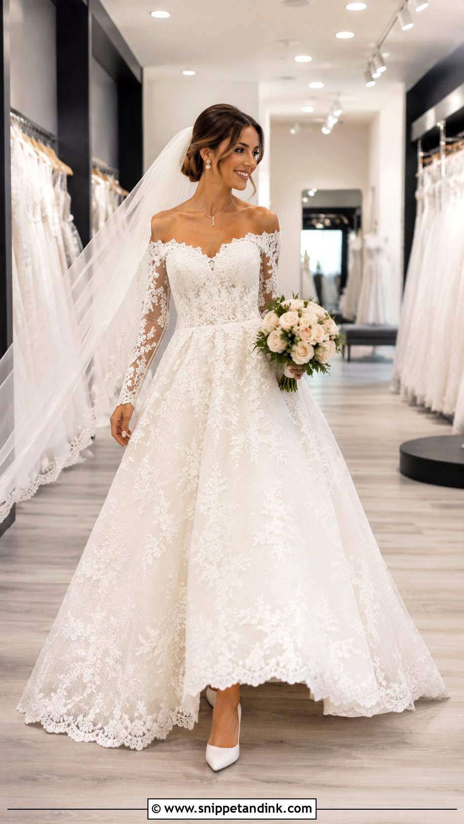 Wedding Dress Boutique Tour - Snippet and Ink - 20 Wedding Dress Video Ideas