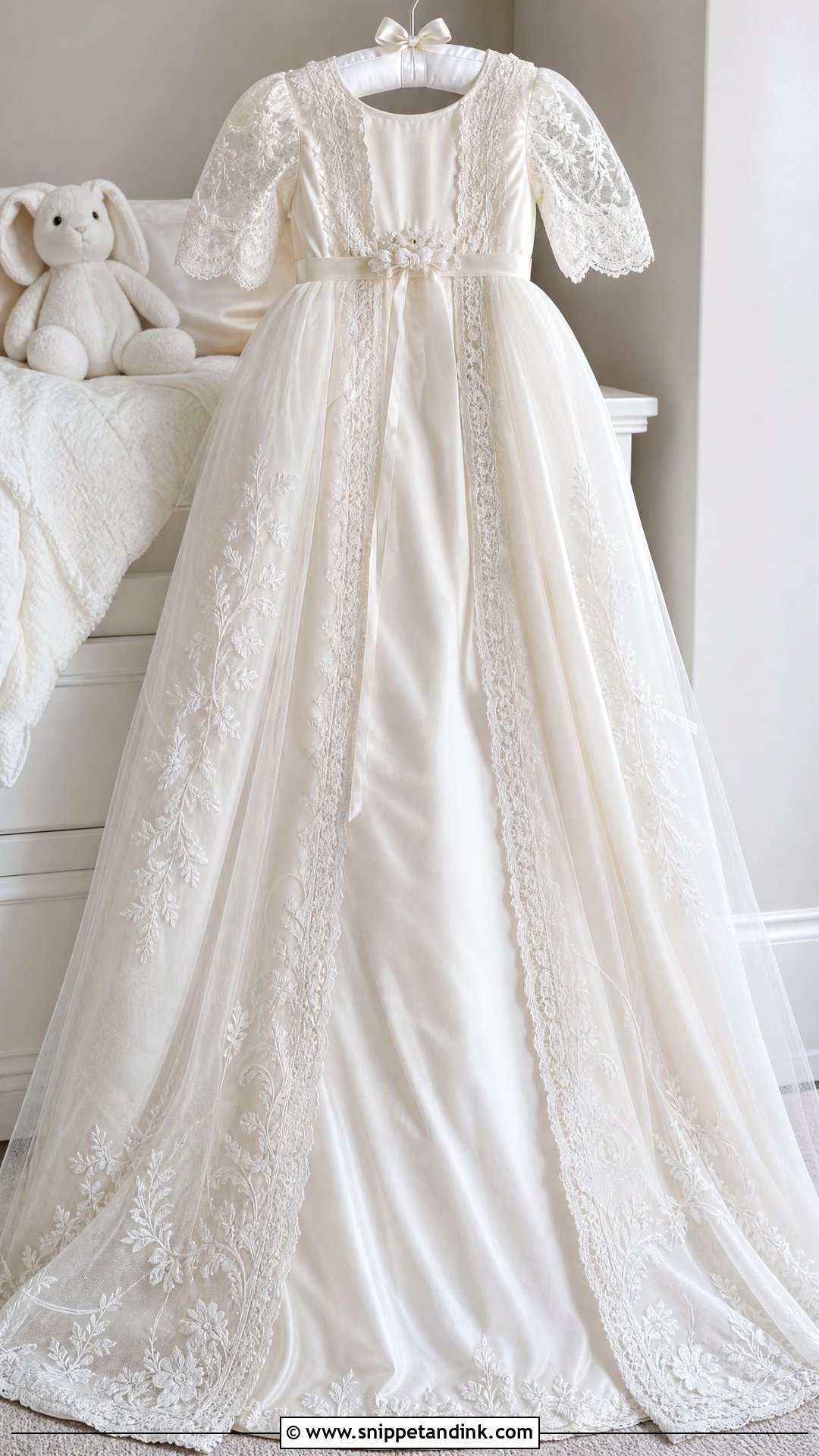 Wedding Dress Christening Gown - Snippet and Ink - 25 Wedding Dress Keepsake Ideas
