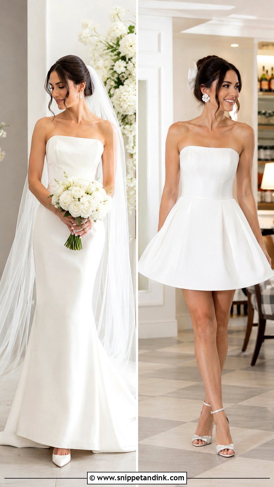 Wedding Dress Day To Reception Change - Snippet and Ink - 20 Wedding Dress Video Ideas