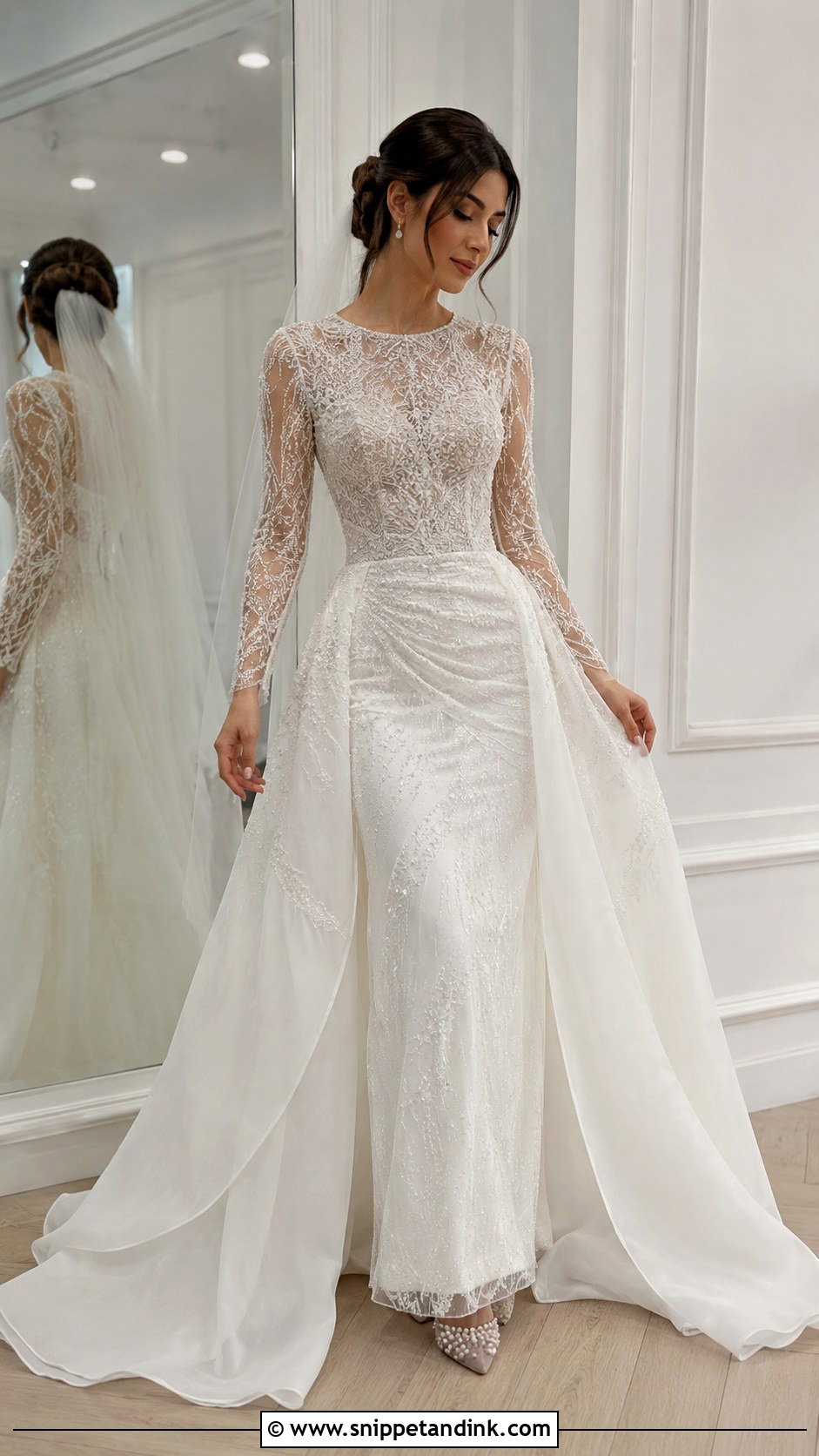 Wedding Dress Detail Close Up Video - Snippet and Ink - 20 Wedding Dress Video Ideas