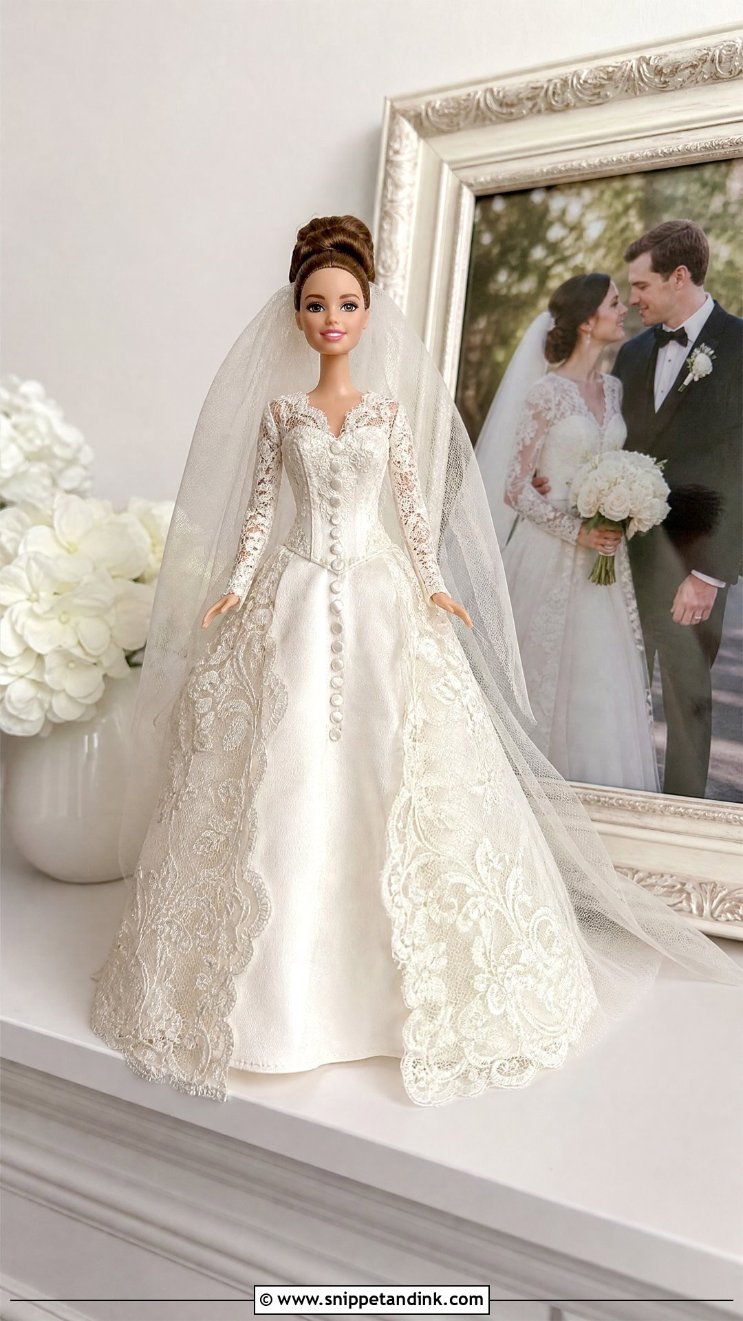 Wedding Dress Doll Outfit - Snippet and Ink - 25 Wedding Dress Keepsake Ideas