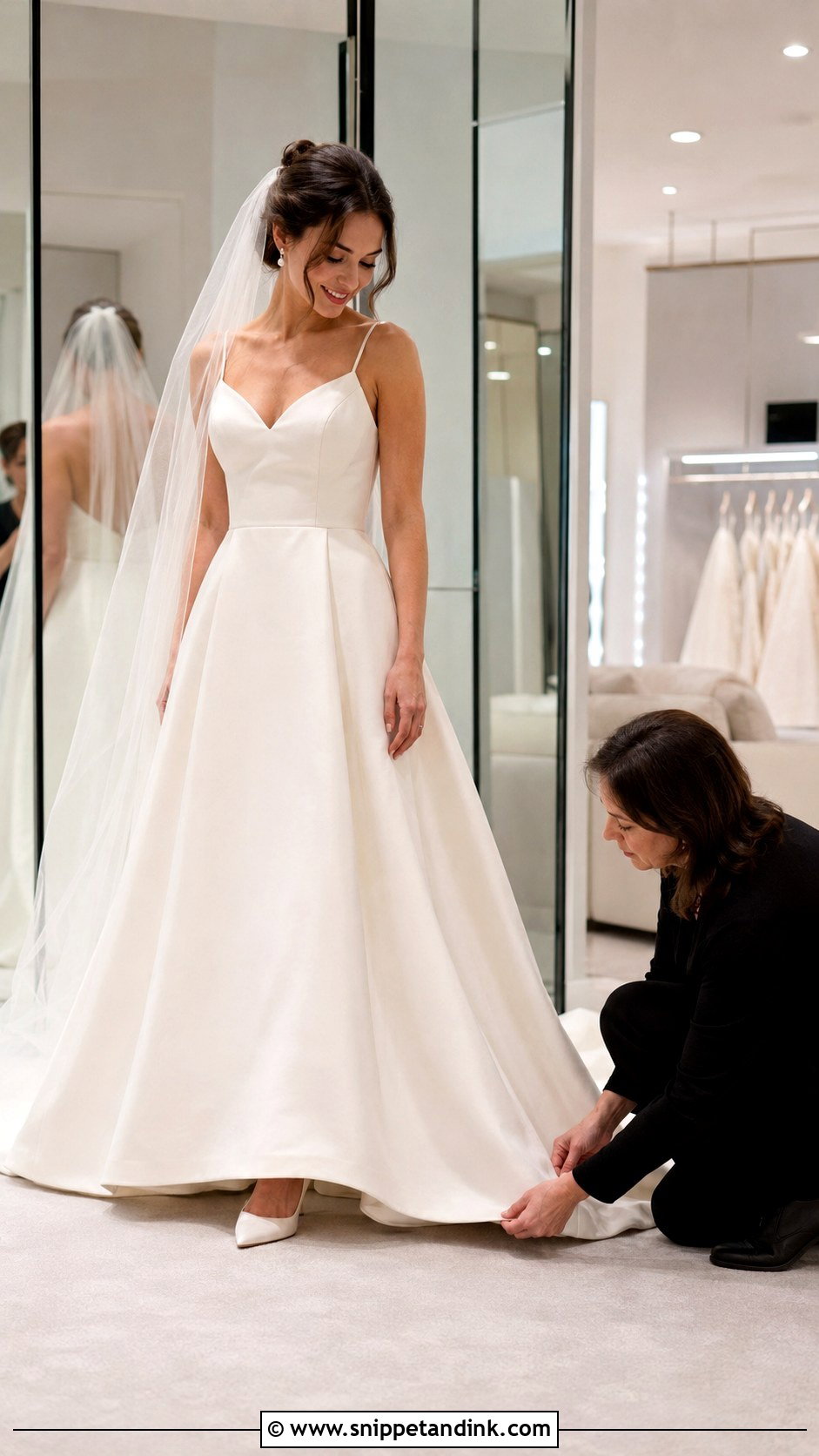 Wedding Dress First Fitting Video - Snippet and Ink - 20 Wedding Dress Video Ideas