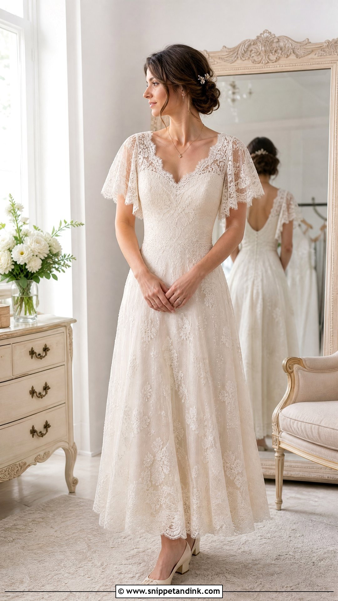 Wedding Dress Heirloom Bridal Outfit - Snippet and Ink - 20 Reuse Wedding Dress Ideas