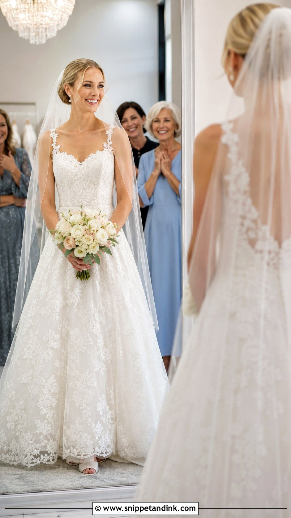 Wedding Dress Real Bride Reaction - Snippet and Ink - 20 Wedding Dress Video Ideas