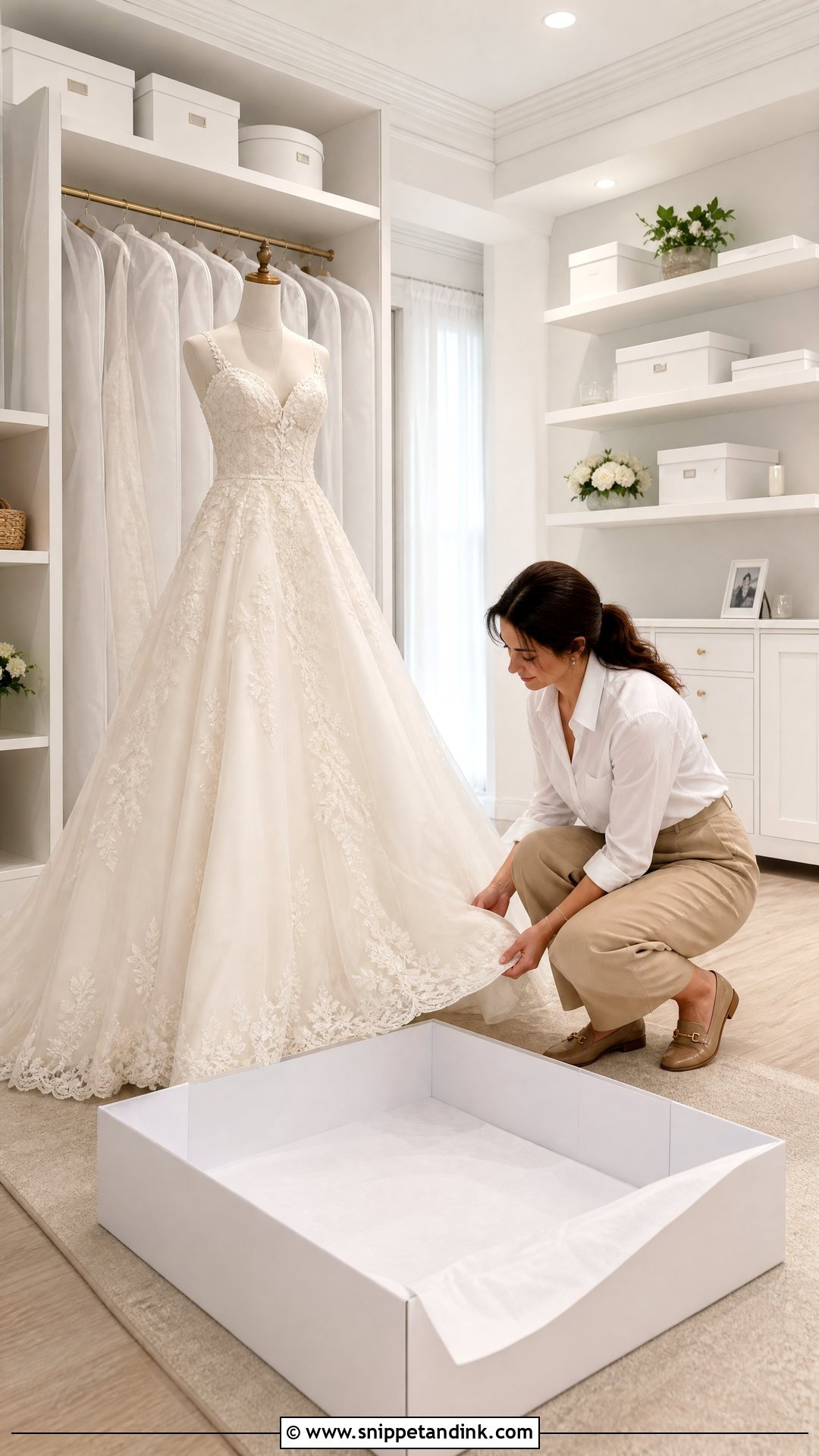 Wedding Dress Storage After Cleaning - Snippet and Ink - 20 Wedding Dress Storage Ideas