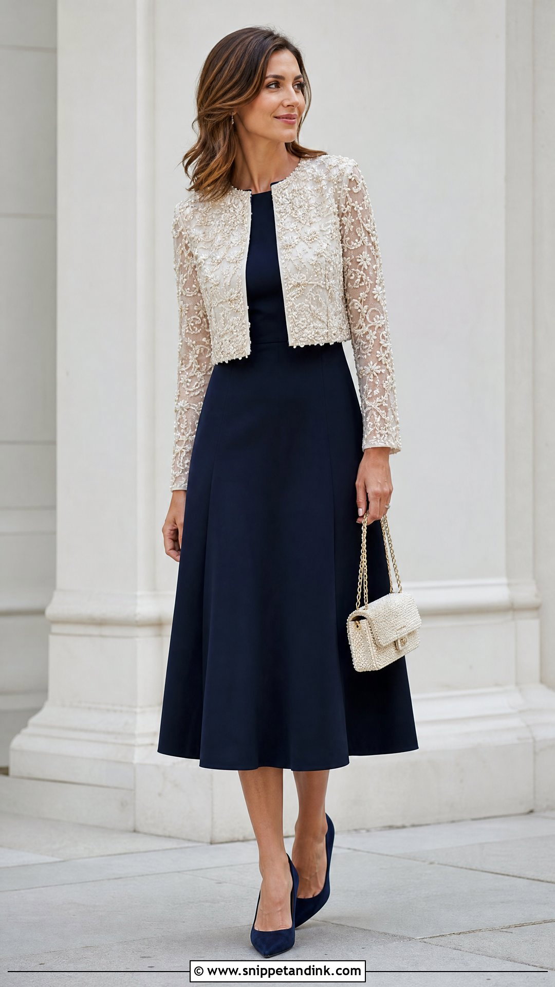 Wedding Dress To Embellished Jacket - Snippet and Ink - 20 Wedding Dress Upcycle Ideas