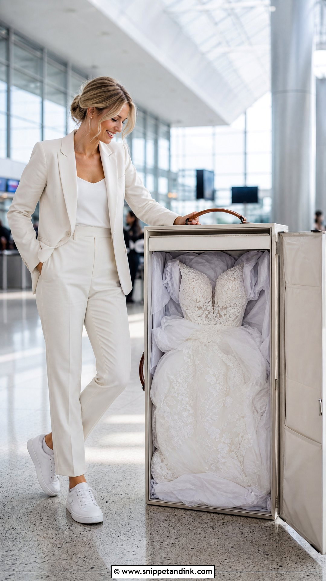 Wedding Dress Travel Box - Snippet and Ink - 20 Wedding Dress Box Ideas