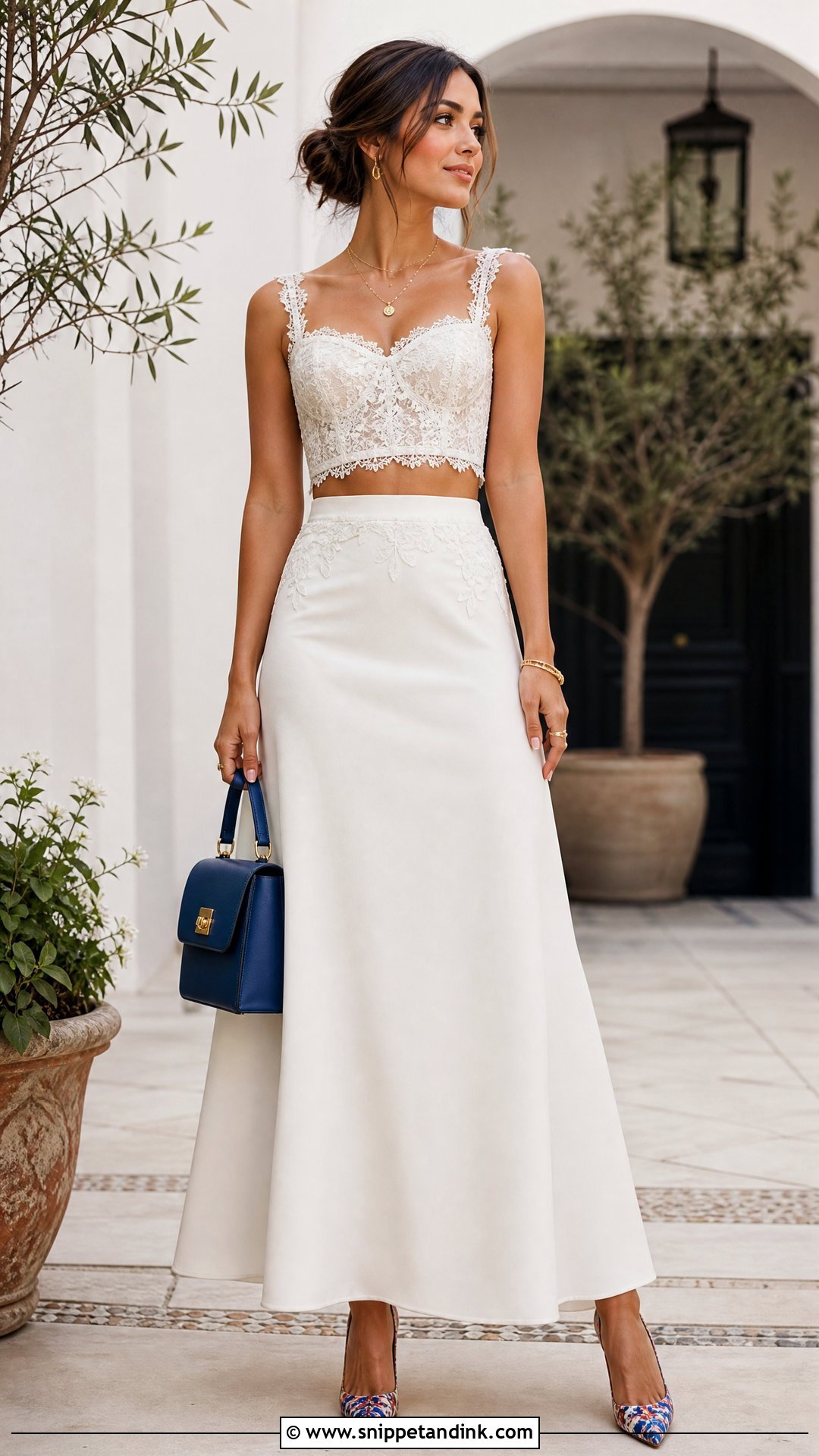 Wedding Dress Two Piece Set - Snippet and Ink - 20 Reuse Wedding Dress Ideas