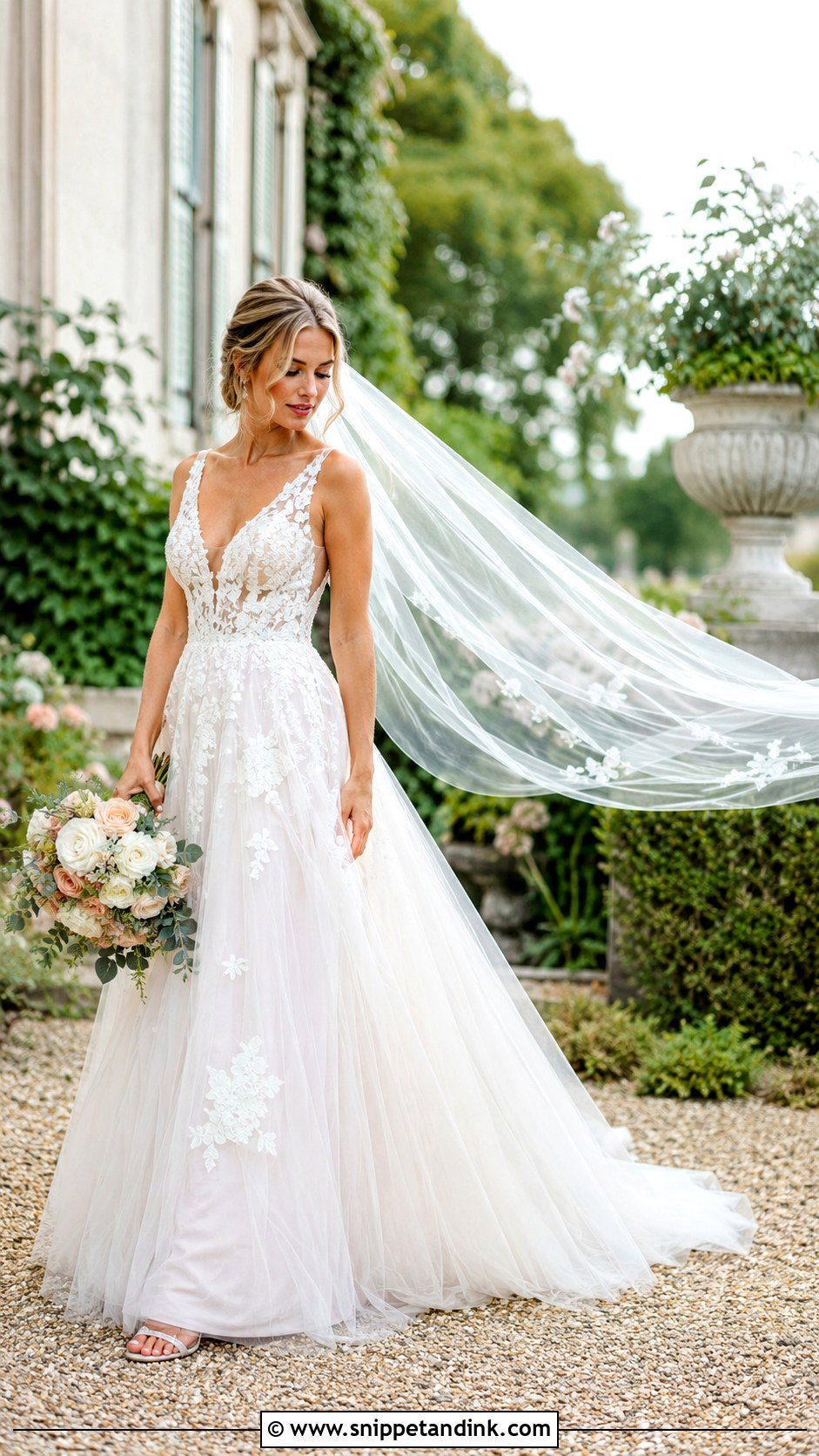 Wedding Dress Veil Photo - Snippet and Ink - 25 Wedding Dress Photography Ideas