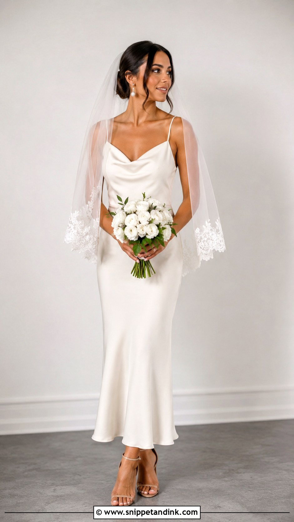 Wedding Dress Veil - Snippet and Ink - 25 Repurpose Wedding Dress Ideas