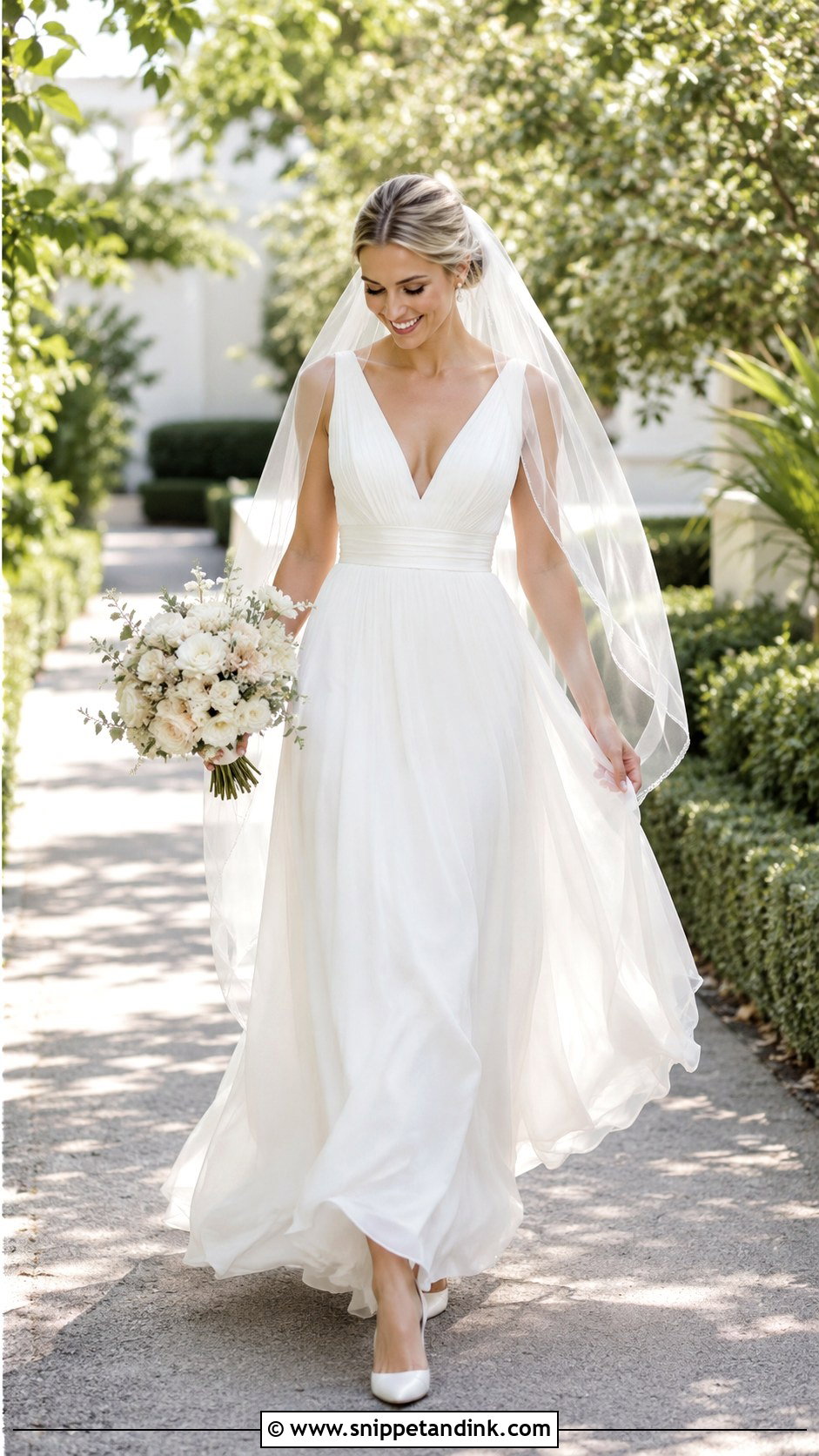 Wedding Dress Walking Video - Snippet and Ink - 20 Wedding Dress Video Ideas
