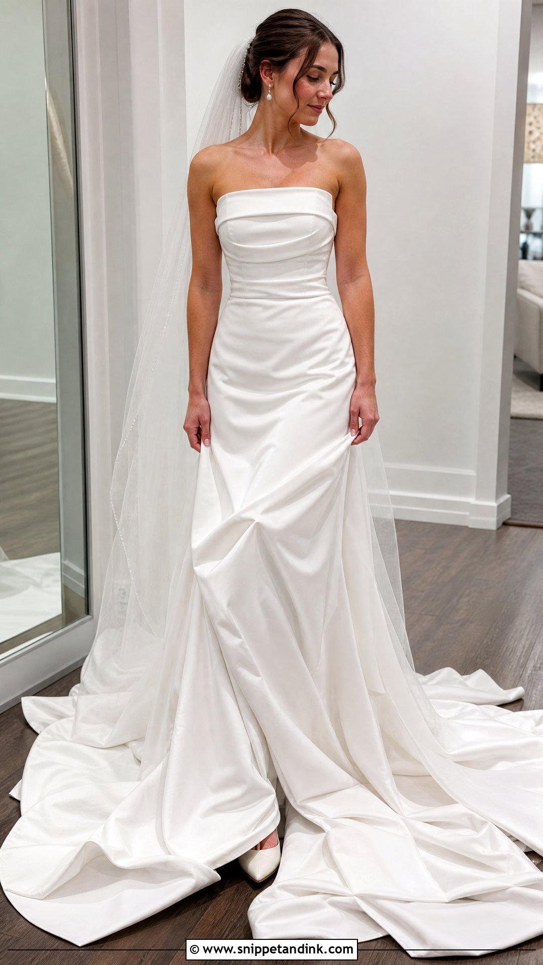 Wedding Dress With An Unfinished Hem - Snippet and Ink - 20 Horrible Wedding Dress Ideas