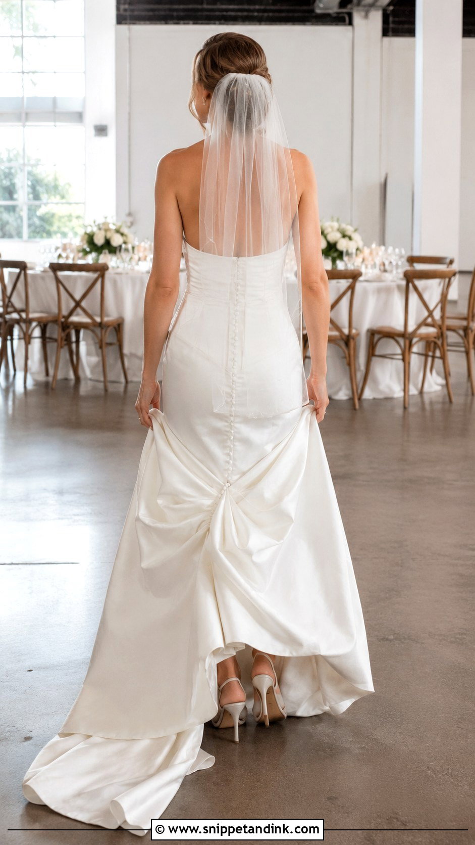 Wedding Dress With Bad Bustle - Snippet and Ink - 30 Worst Wedding Dress Ideas