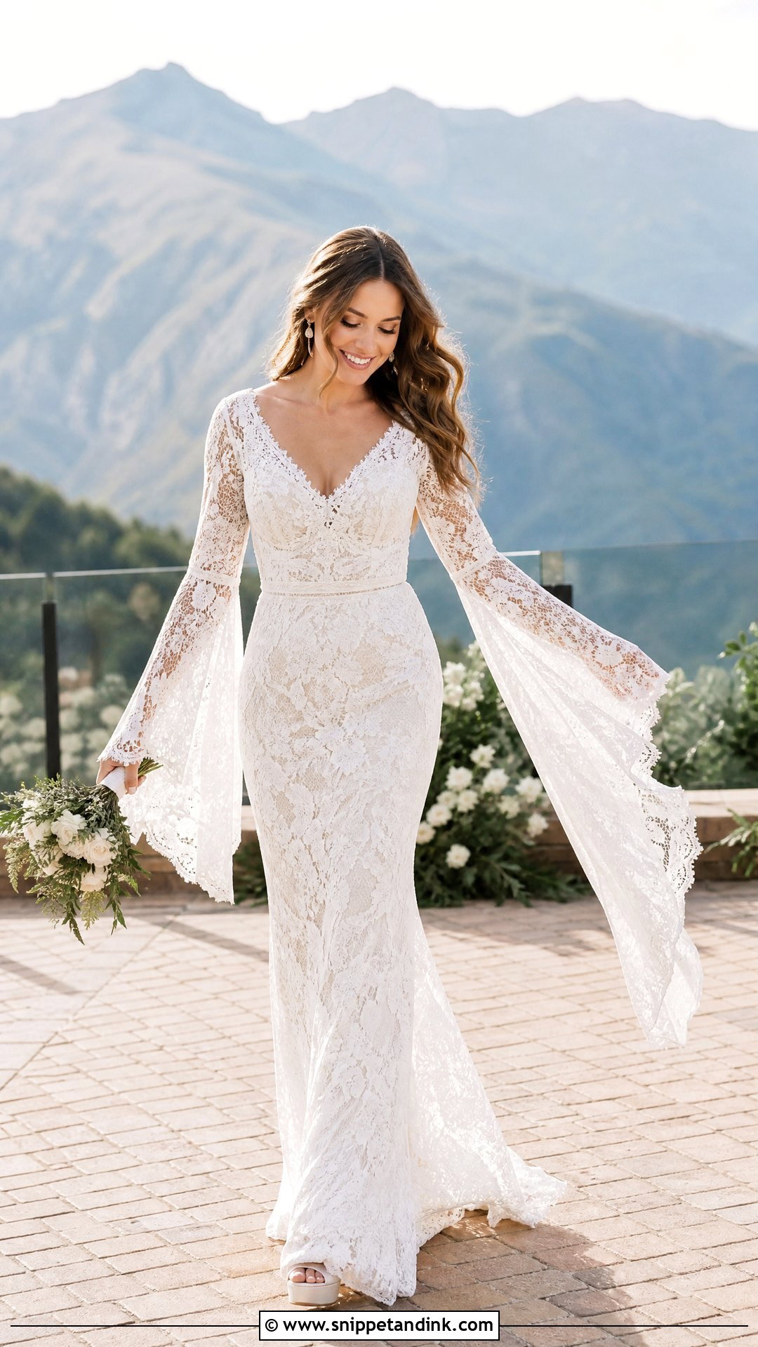 Wedding Dress With Bell Sleeves - Snippet and Ink - 20 Sleeves for Wedding Dress