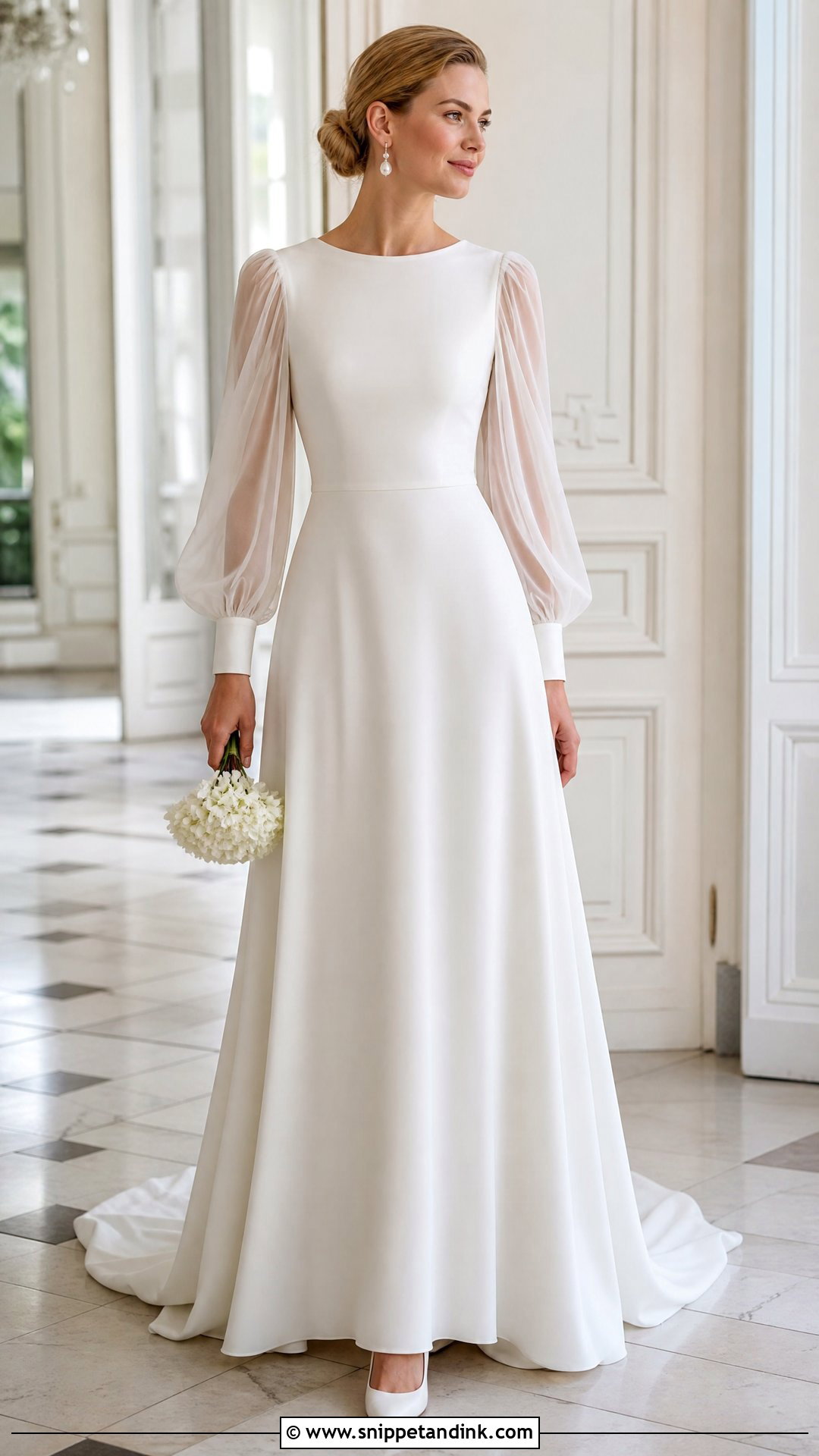 Wedding Dress With Bishop Sleeves - Snippet and Ink - 20 Sleeves for Wedding Dress