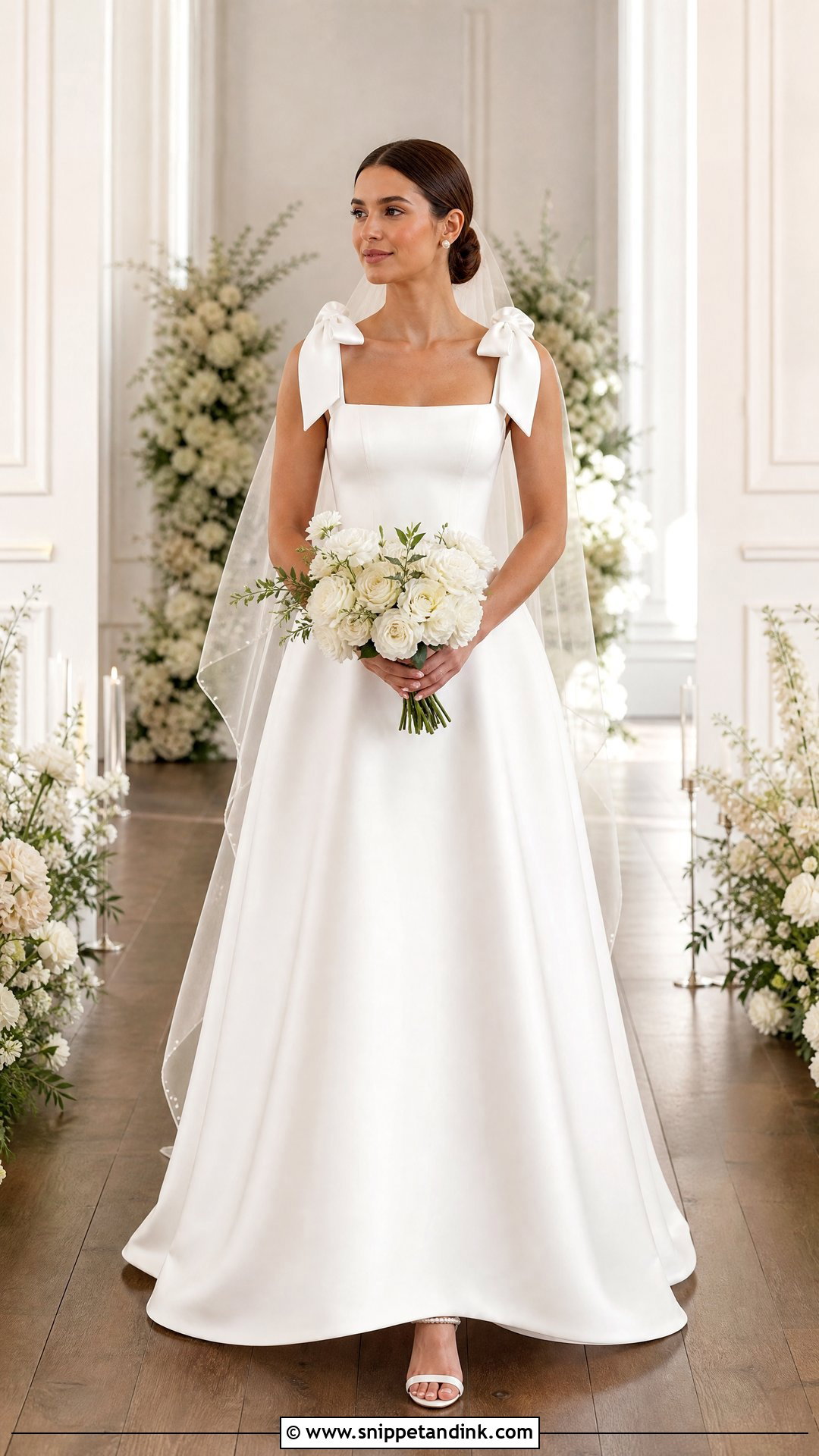 Wedding Dress With Bow Straps - Snippet and Ink - 20 Wedding Dress with Bows Ideas