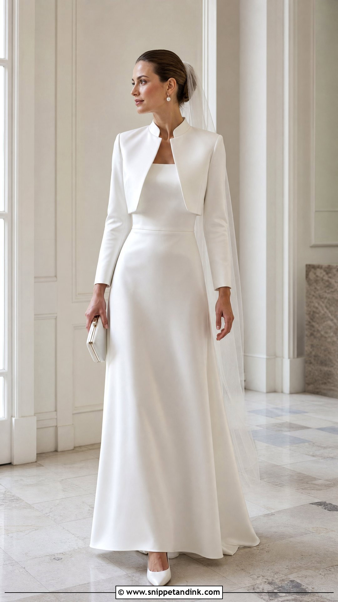 Wedding Dress With Bridal Jacket - Snippet and Ink - 20 Wedding Dress Add Ons Ideas