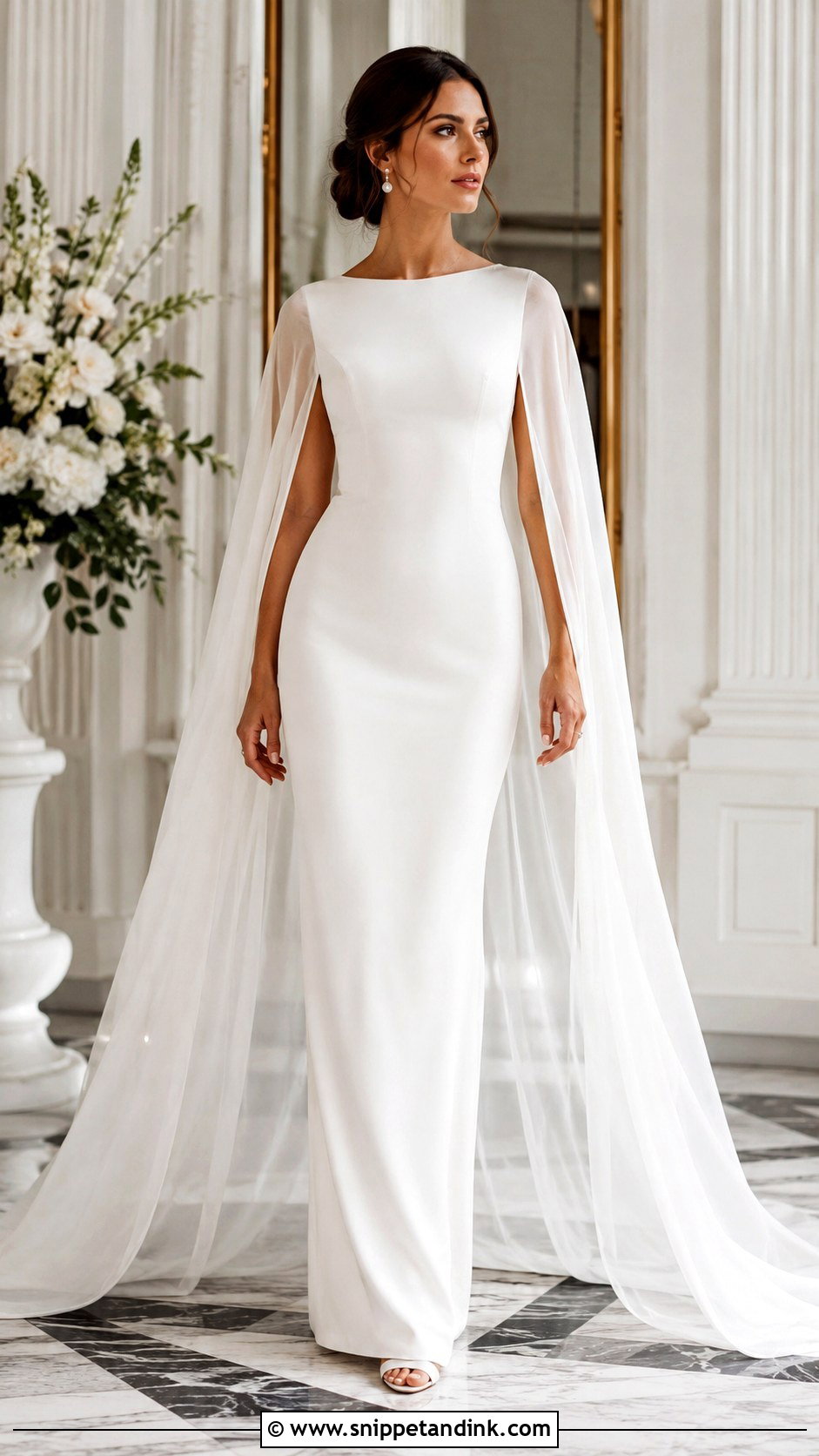 Wedding Dress With Cape - Snippet and Ink - 30 Wedding Dress for Women Ideas