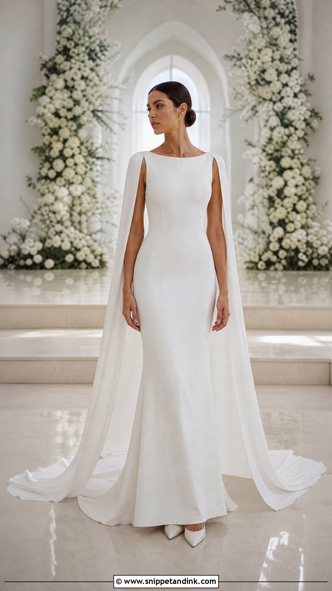 Wedding Dress With Cathedral Chiffon Wings - Snippet and Ink - 20 Wedding Dress with Wings Ideas