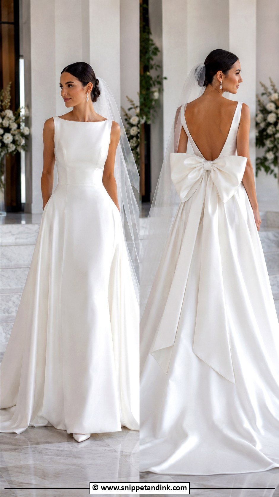 Wedding Dress With Detachable Bow - Snippet and Ink - 25 Wedding Dress with Bow Ideas