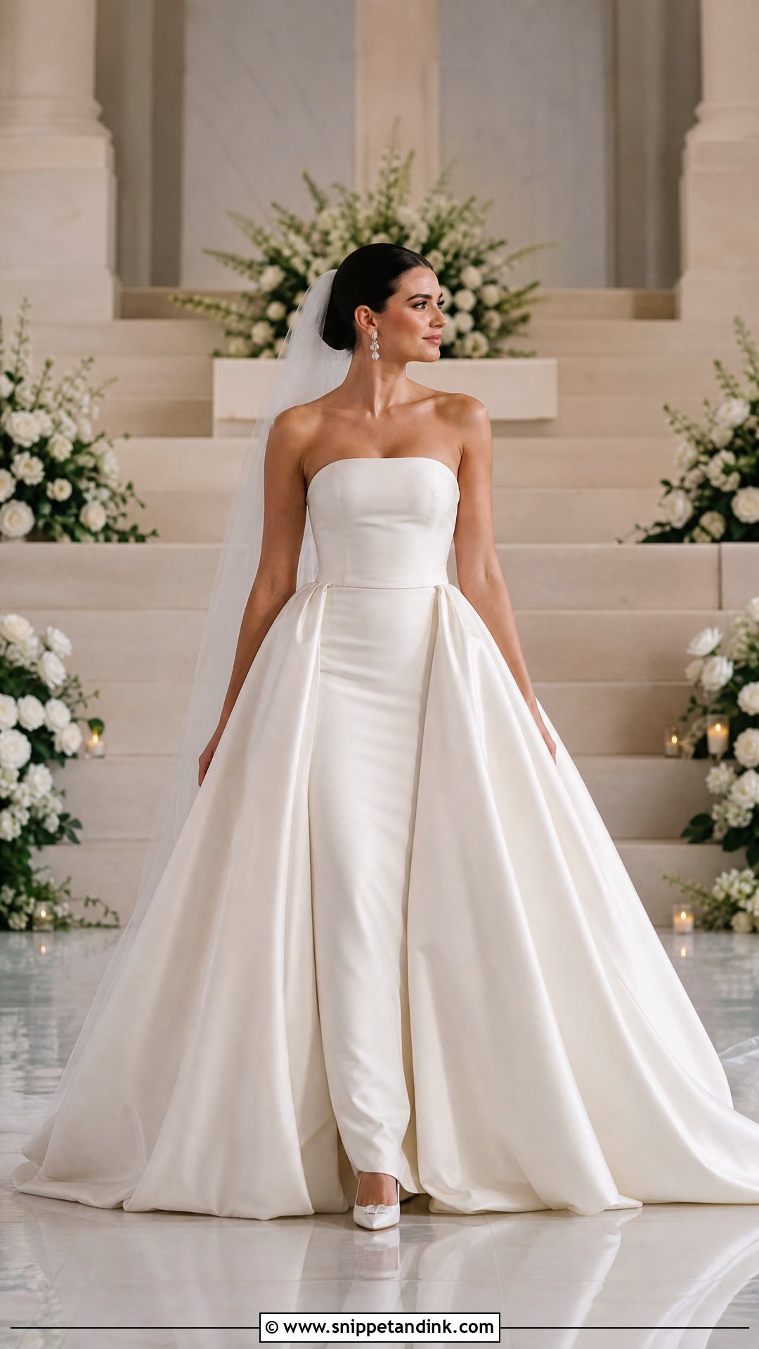 Wedding Dress With Detachable Overskirt - Snippet and Ink - 20 Unique Modern Wedding Dress Ideas