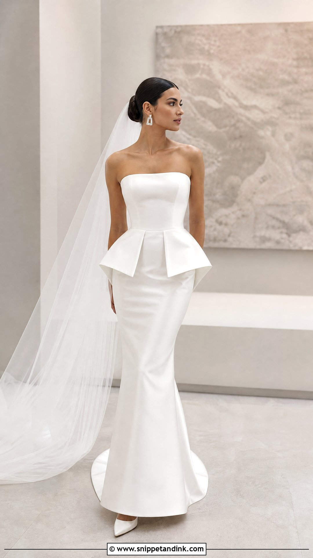 Wedding Dress With Detachable Peplum - Snippet and Ink - 20 Wedding Dress Add Ons Ideas