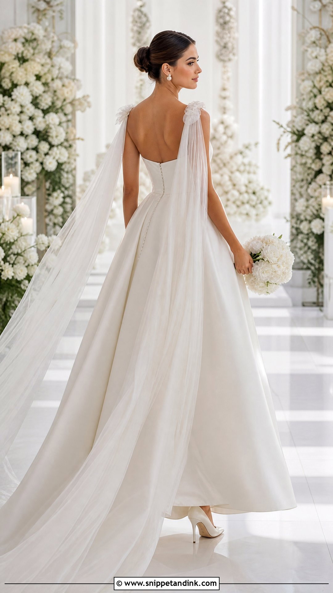 Wedding Dress With Detachable Tulle Wings - Snippet and Ink - 20 Wedding Dress with Wings Ideas