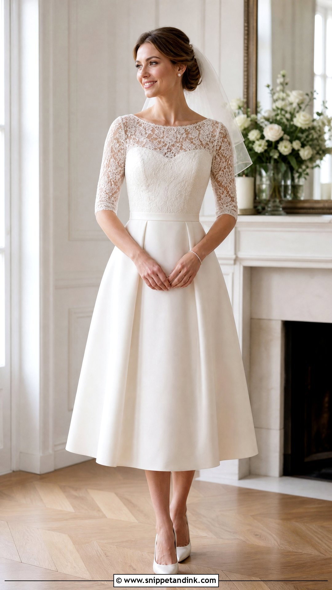 Wedding Dress With Elbow Length Sleeves - Snippet and Ink - 20 Sleeves for Wedding Dress