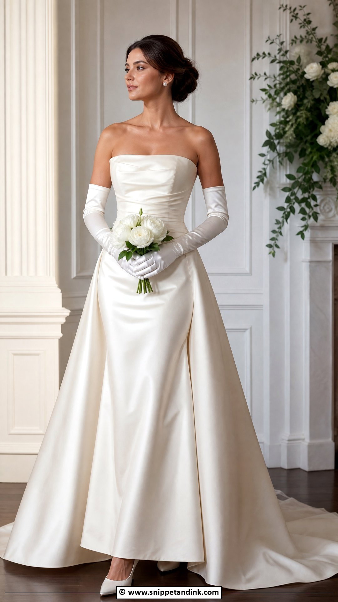 Wedding Dress With Gloves - Snippet and Ink - 35 Classy Elegant Wedding Dress Ideas