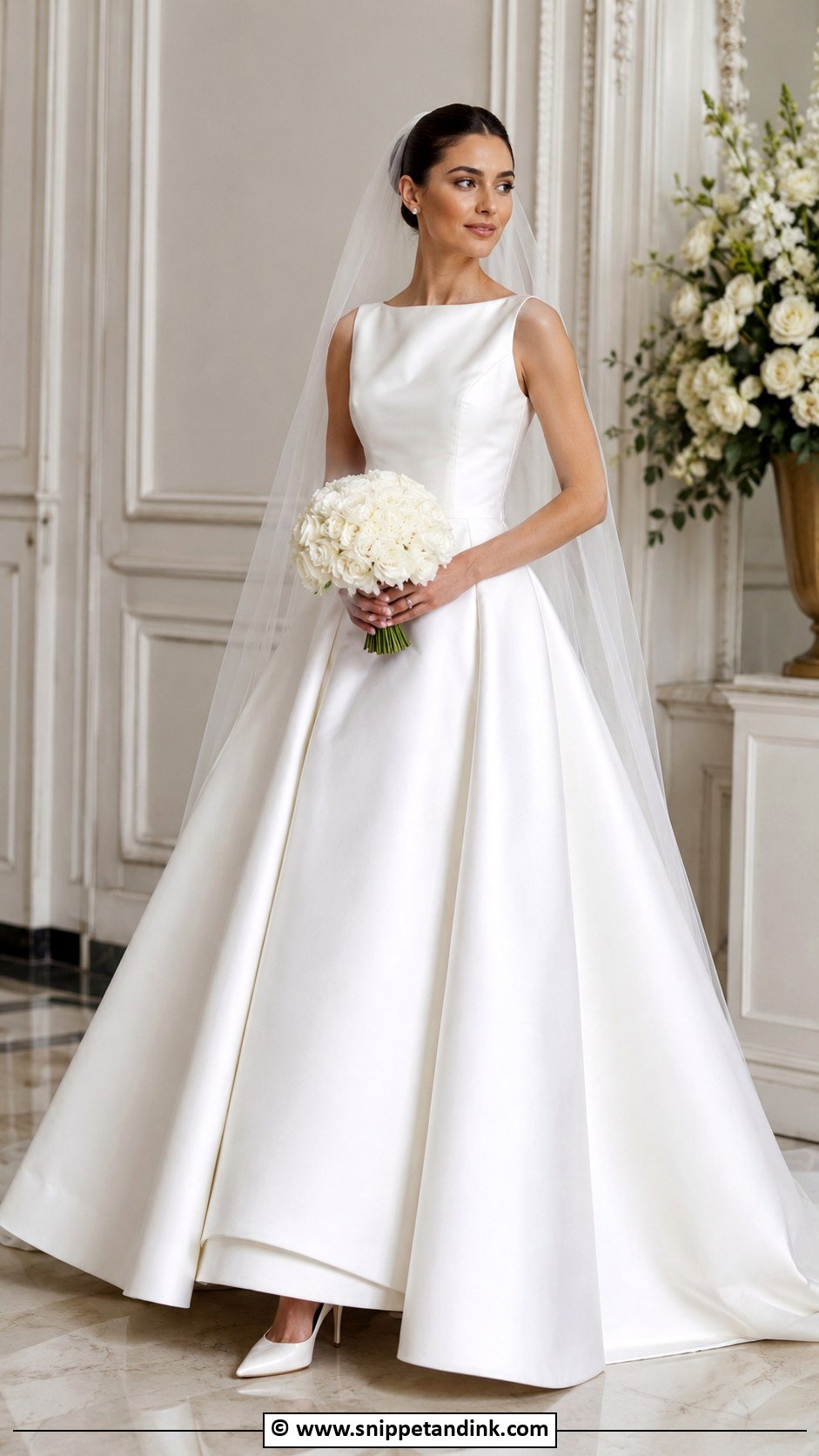 Wedding Dress With Gloves - Snippet and Ink - 30 Chic Wedding Dress Ideas